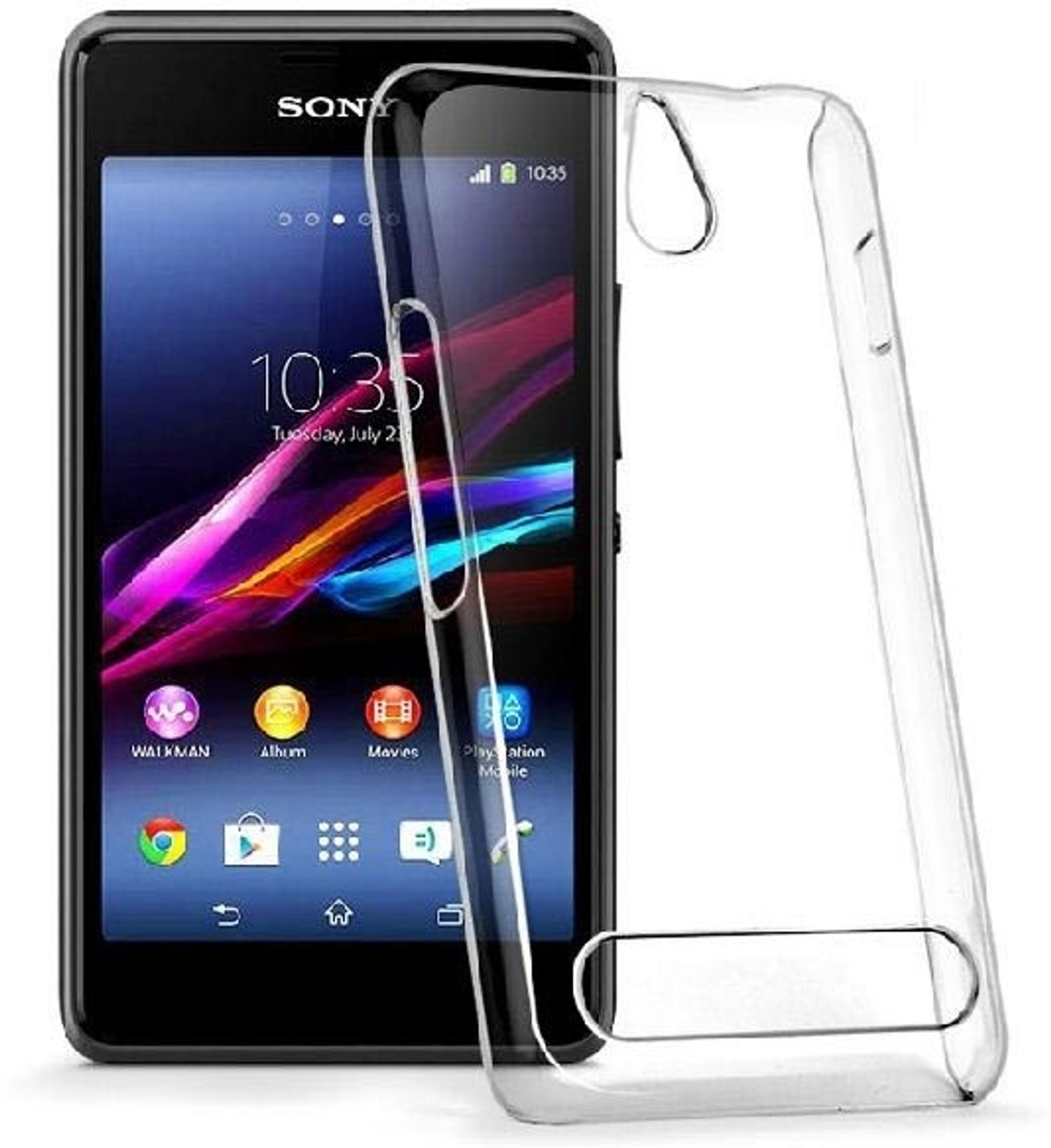 Newtronics Back Cover for Sony Xperia E Dual C1605 C1604 C1505 Sony Xperia E Dual C1605 C1604 C1505
