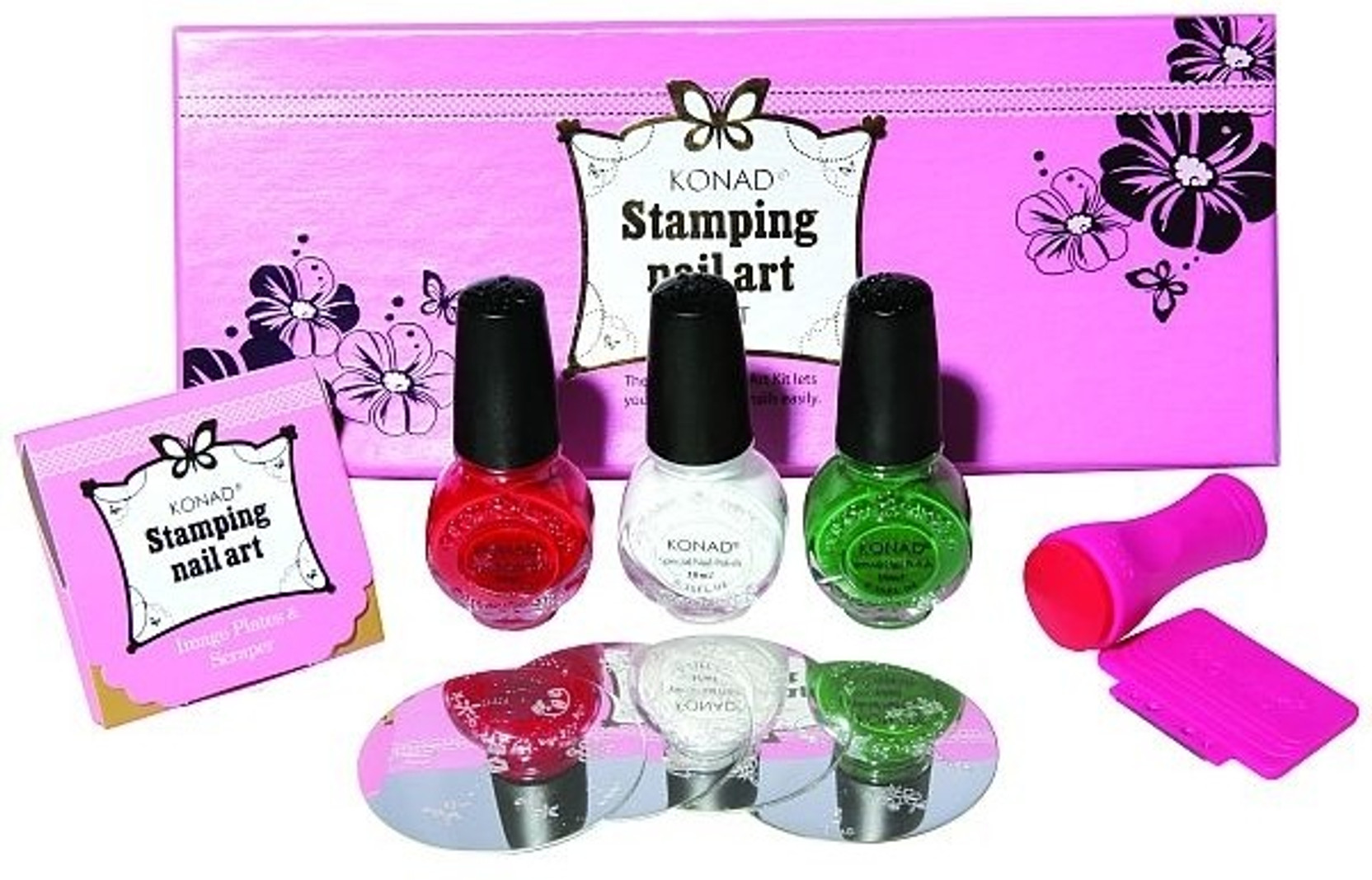 Konad Stamping Nail Art Kit Set B Price In India Buy Konad