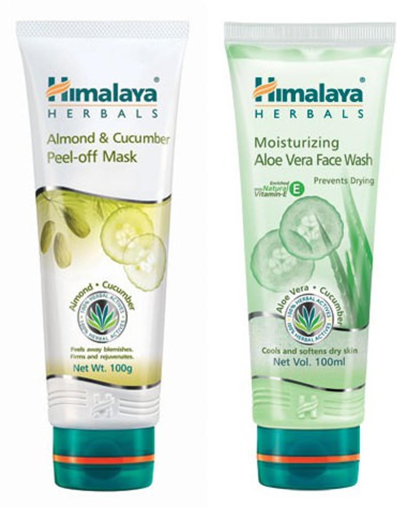 Himalaya Aloe Vera Face Wash, Almond & Cucumber PeelOff Mask Price in