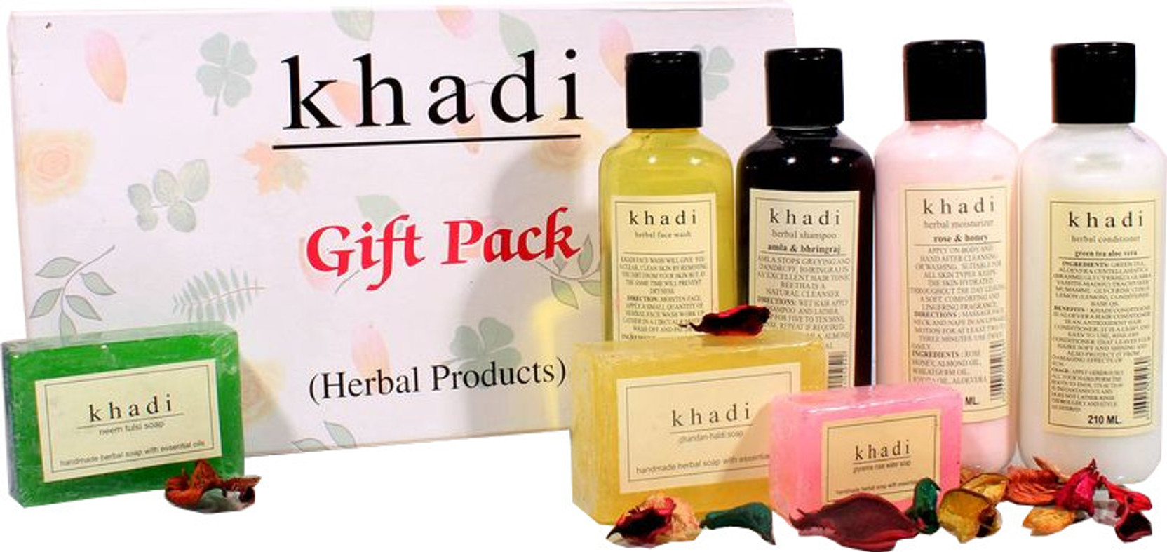 Khadi Natural Gift Pack Price in India Buy Khadi Natural Gift Pack online at