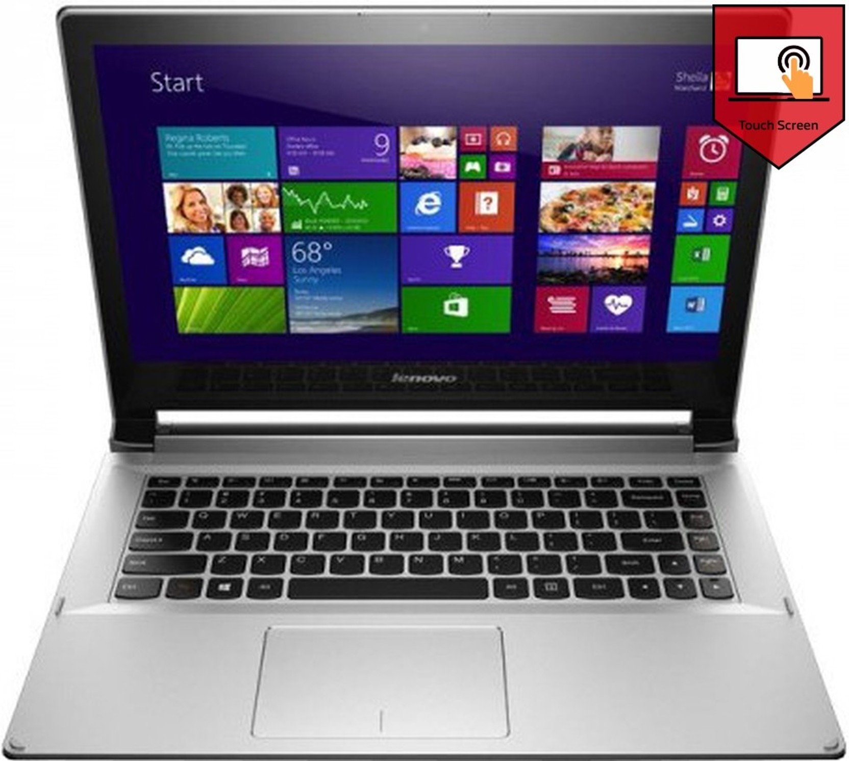 Lenovo Flex 214 (Intel 2in1 Laptop) (4th Gen Ci5/ 4GB/ 500GB/ Win8.1