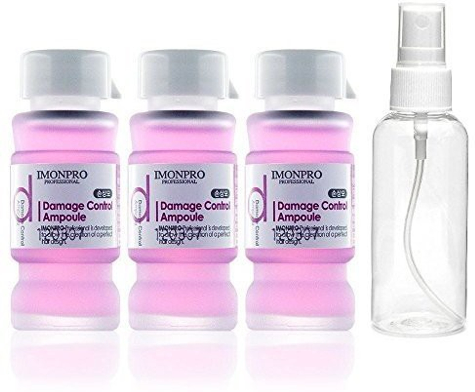 Arumdaun Hair Ampoules Damage Control 3 X 15ml With Spray Bottle