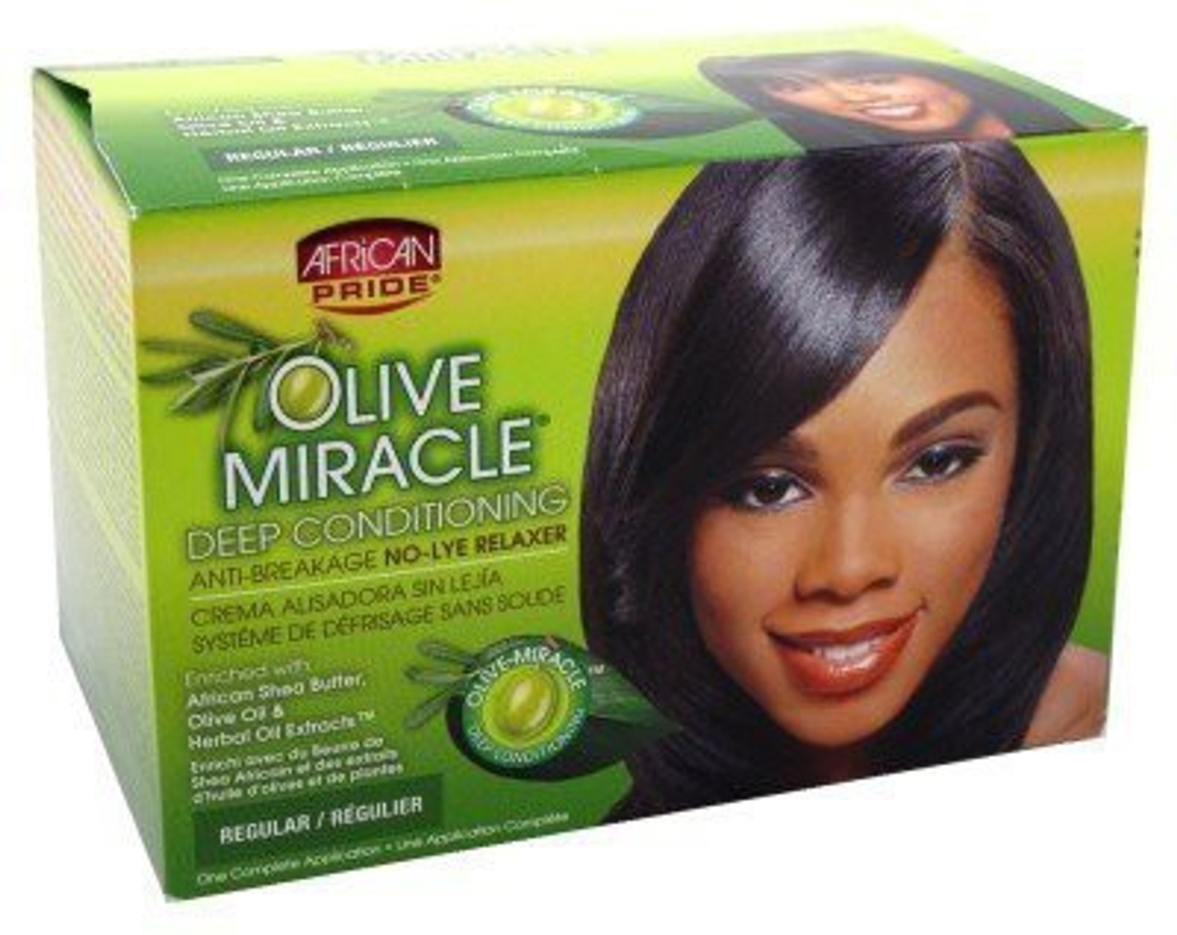 African Pride Hair Conditioner And Relaxer Kit Regular 1 Ounce