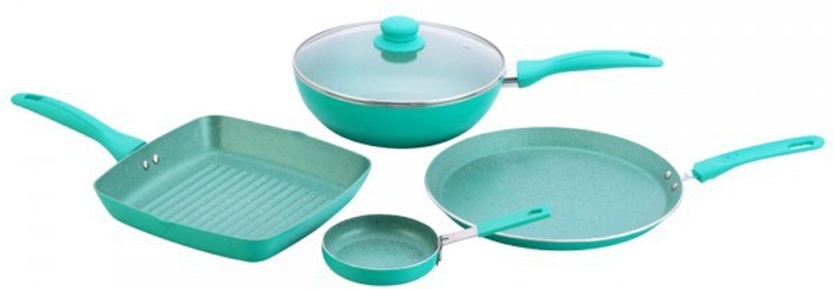 Wonderchef Celebration Blue Cookware Set Price In India