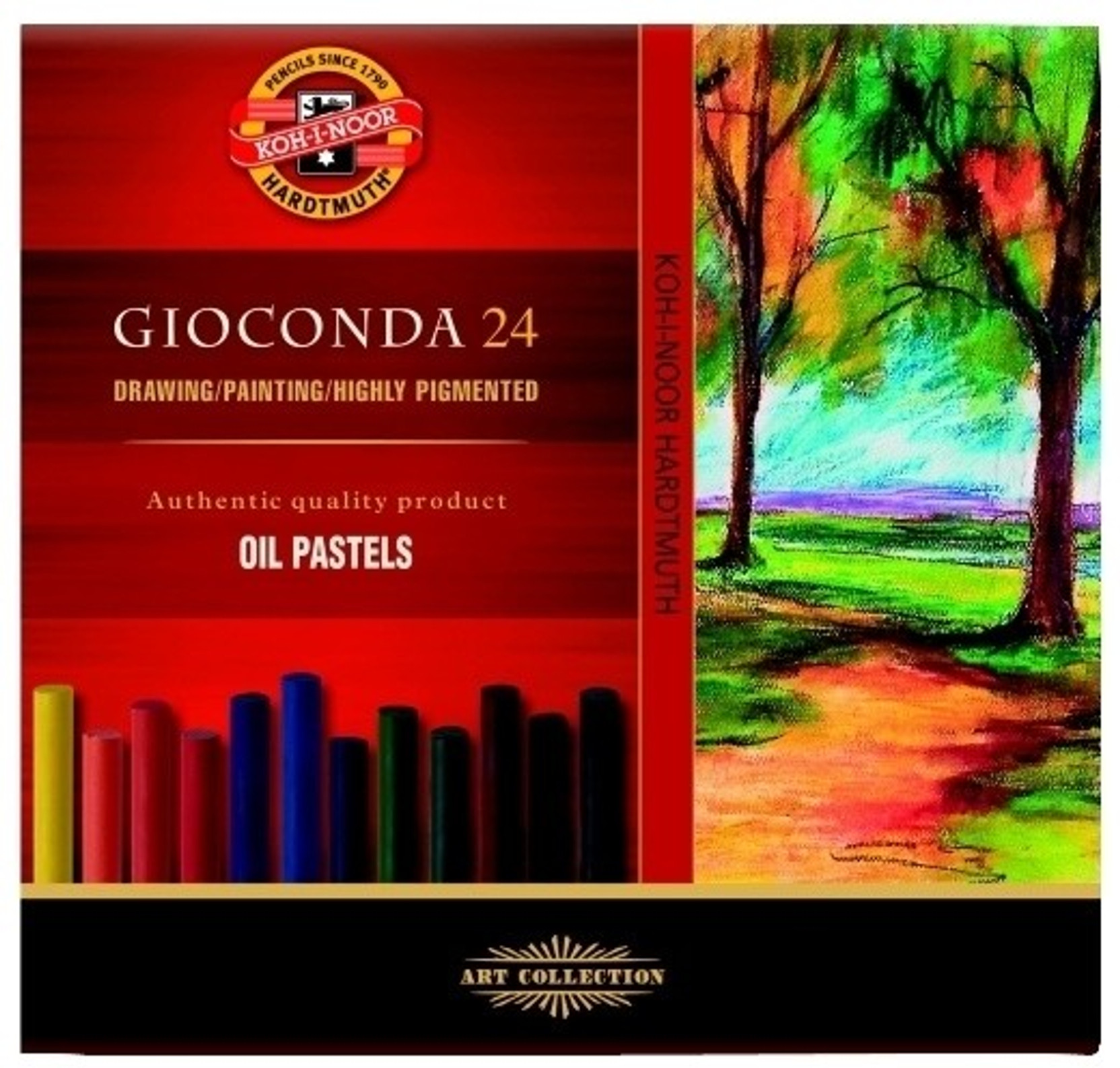 KohINoor Hardtmuth Gioconda Oil Pastel Crayon