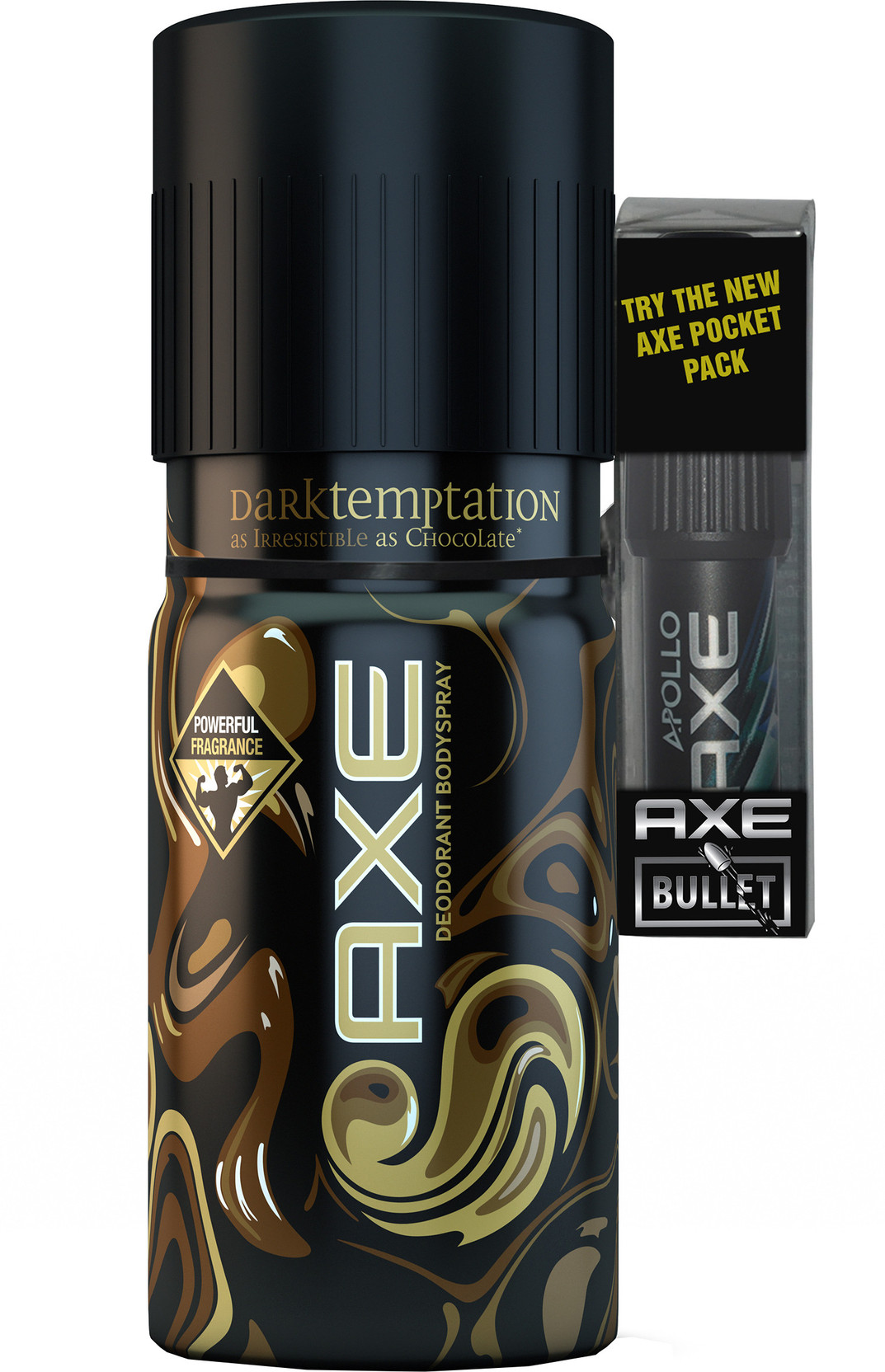 AXE Dark Temptation with Pocket Pack Deodorant Spray For Men Price