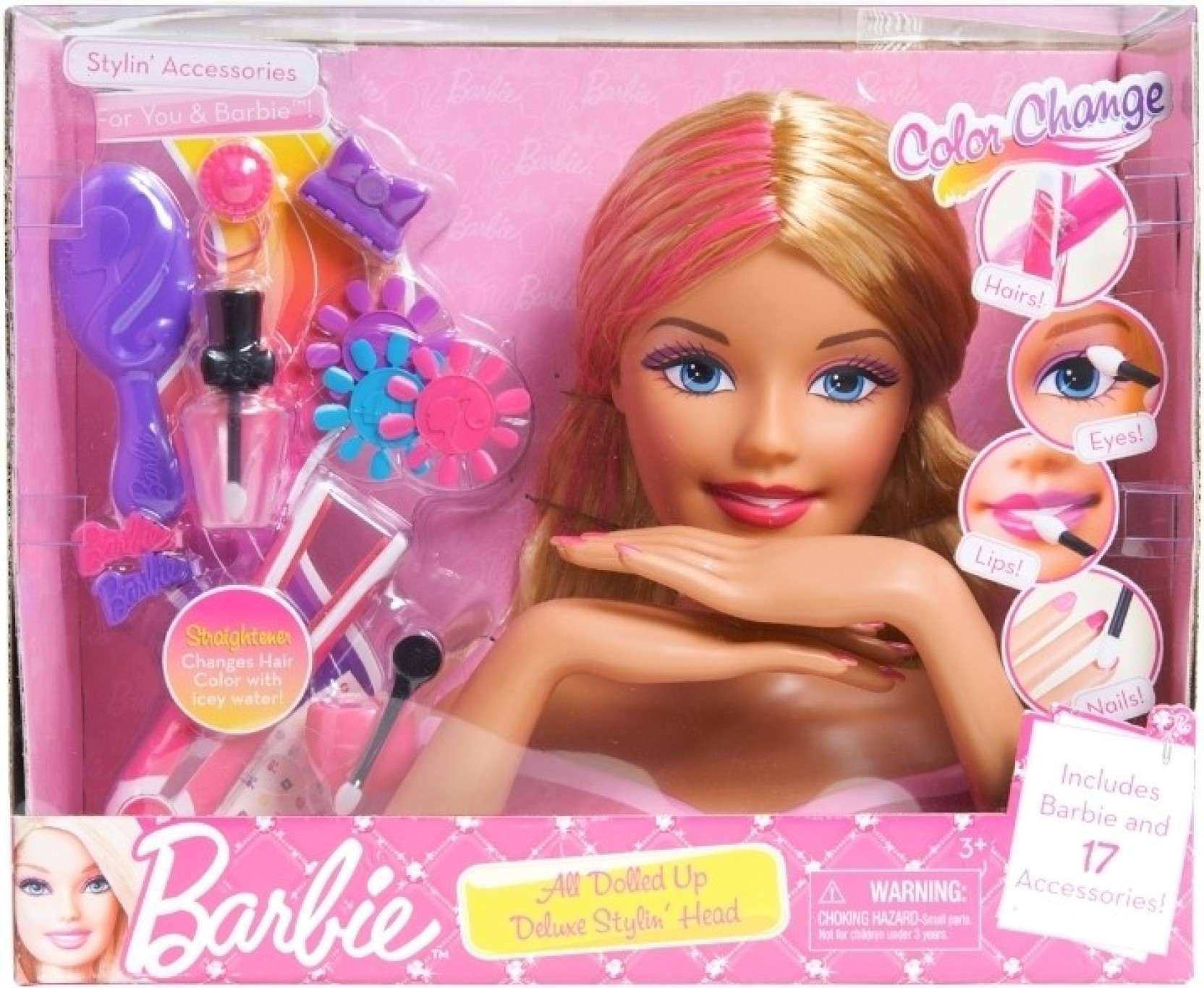 Barbie All Dolled Up Deluxe Stylin Head All Dolled Up Deluxe Stylin