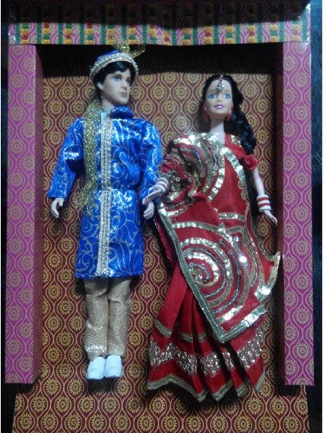 Kids Creation Indian Traditional Bride And Groom Indian