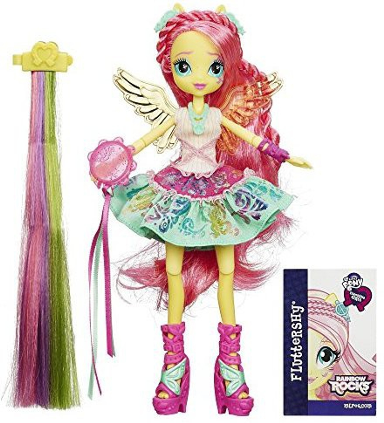 My Little Pony Equestria Girls Rainbow Rocks Fluttershy Rockin