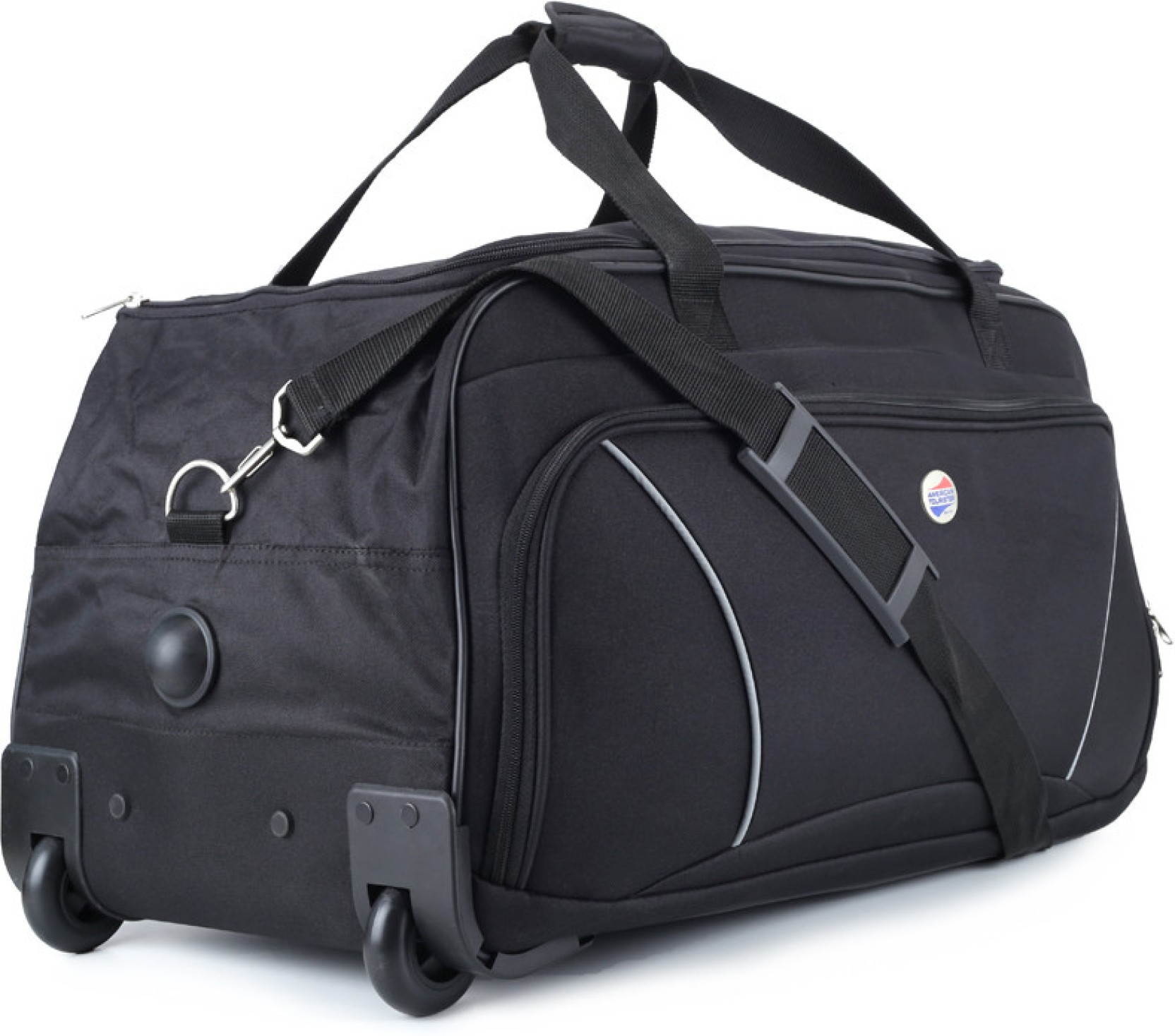 American Tourister Vision 26 inch/67 cm Travel Duffel Bag Black - Price in India | www.semashow.com