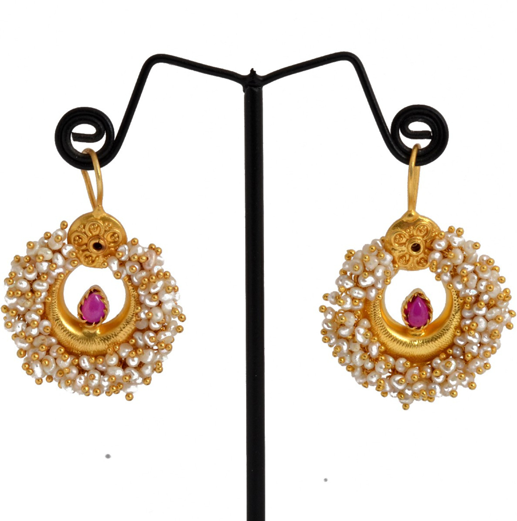 Chandukaka Saraf Earrings Design Heppe Digitalfuturesconsortium Org