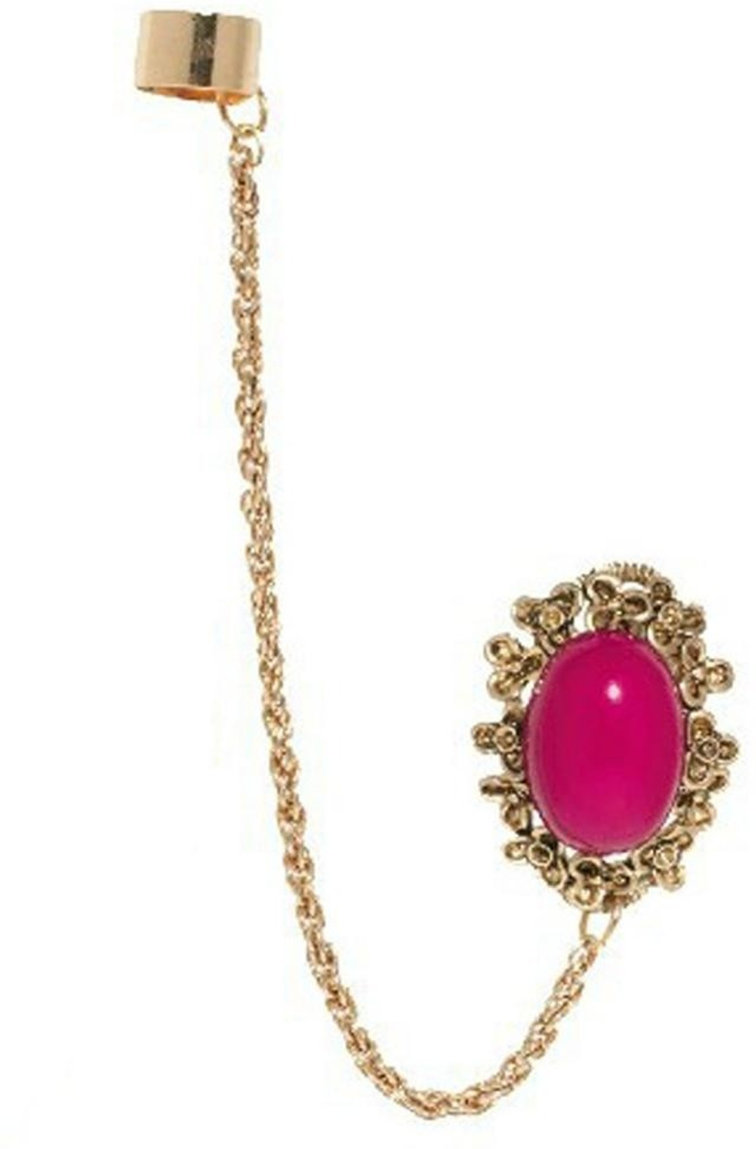 Pink earrings flipkart clearance