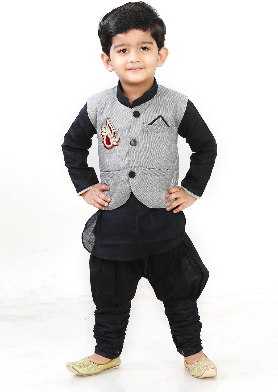 FTC Bazar Boys Kurta, Waistcoat and Pyjama Set Price in 