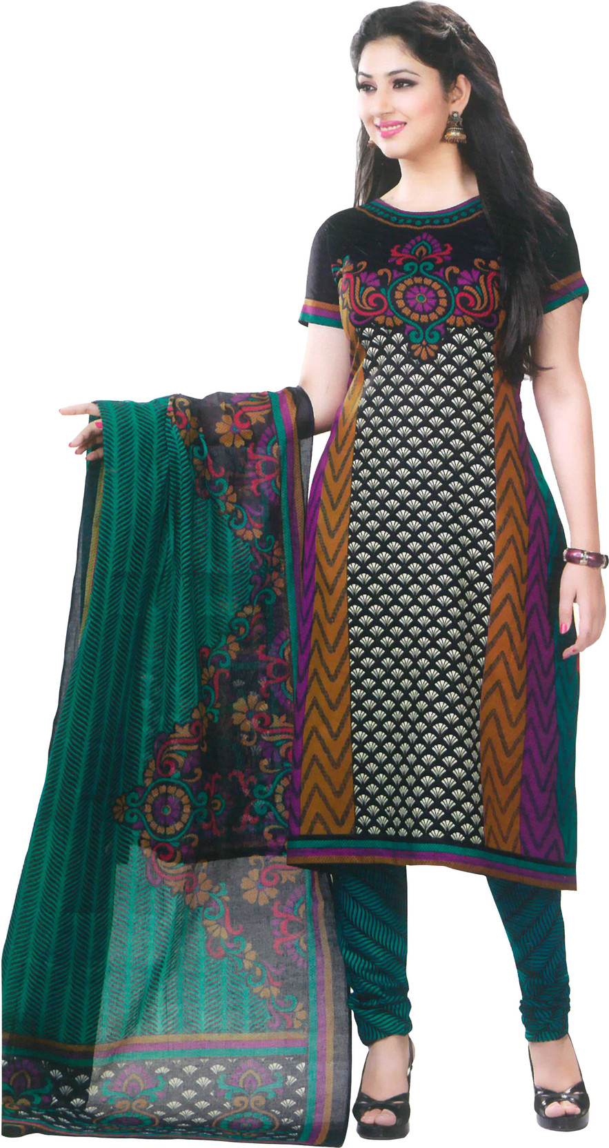 flipkart cotton churidar material