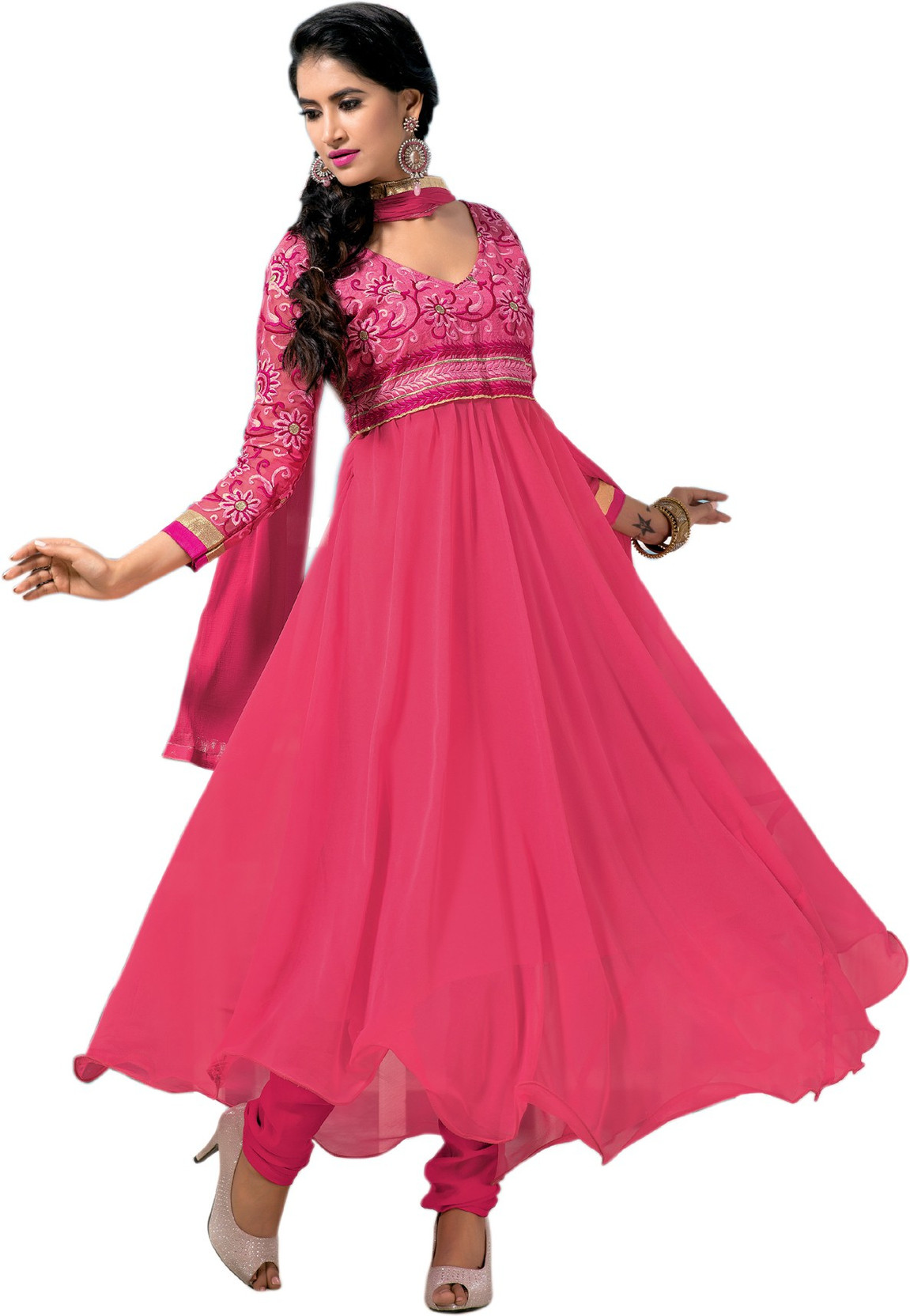 Style Amaze Georgette Embroidered Dress Top Material Price Style Amaze Georgette Embroidered Dress Top Material Price