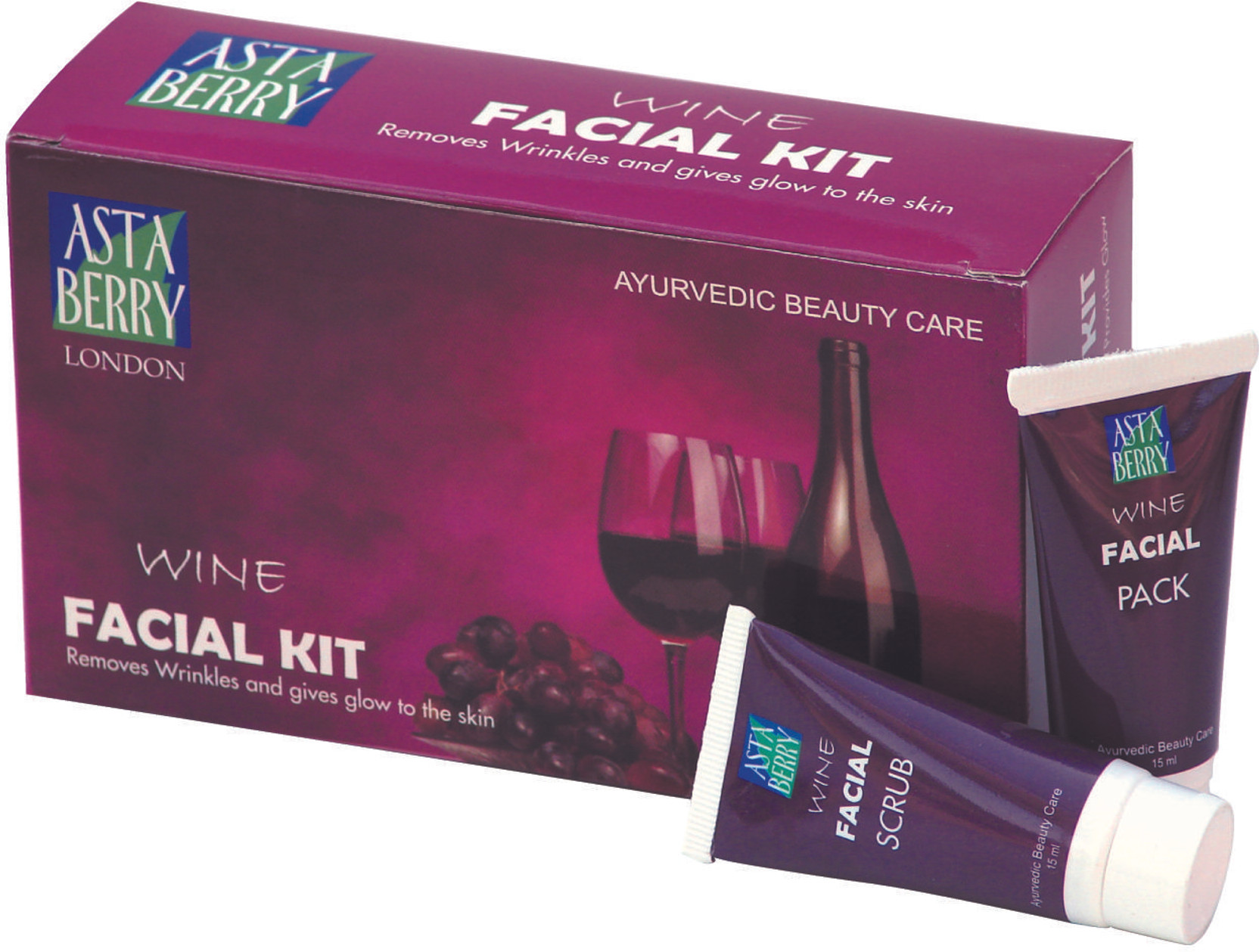 Astaberry Wine Facial Kit Price in India, Buy Astaberry Wine Facial
