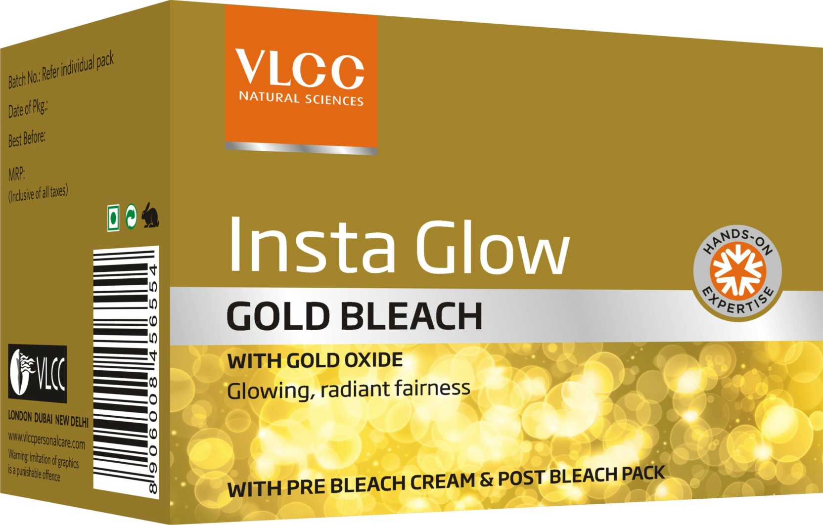 VLCC Insta Glow Gold Bleach