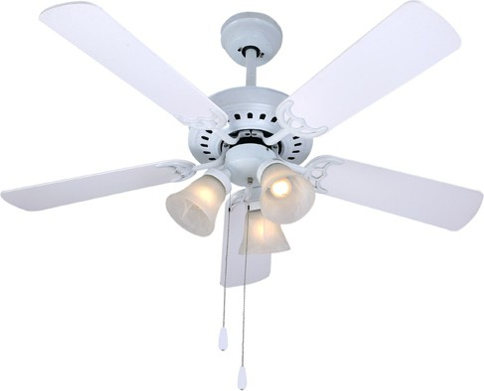 Supervision Decent Look With Led Light Bulbs 5 Blade Ceiling