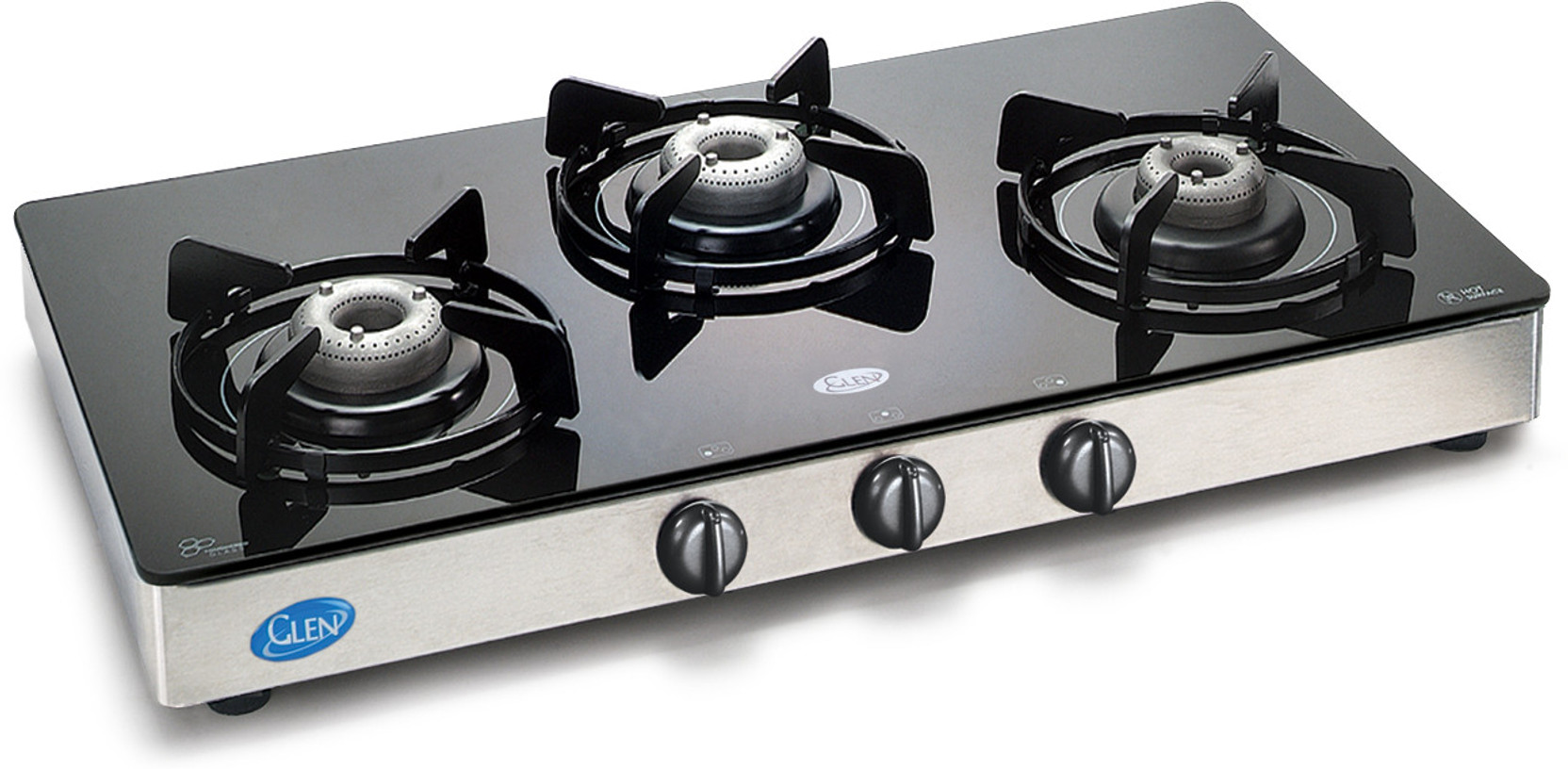 GLEN Glass, Stainless Steel Manual Gas Stove Price in India Buy GLEN