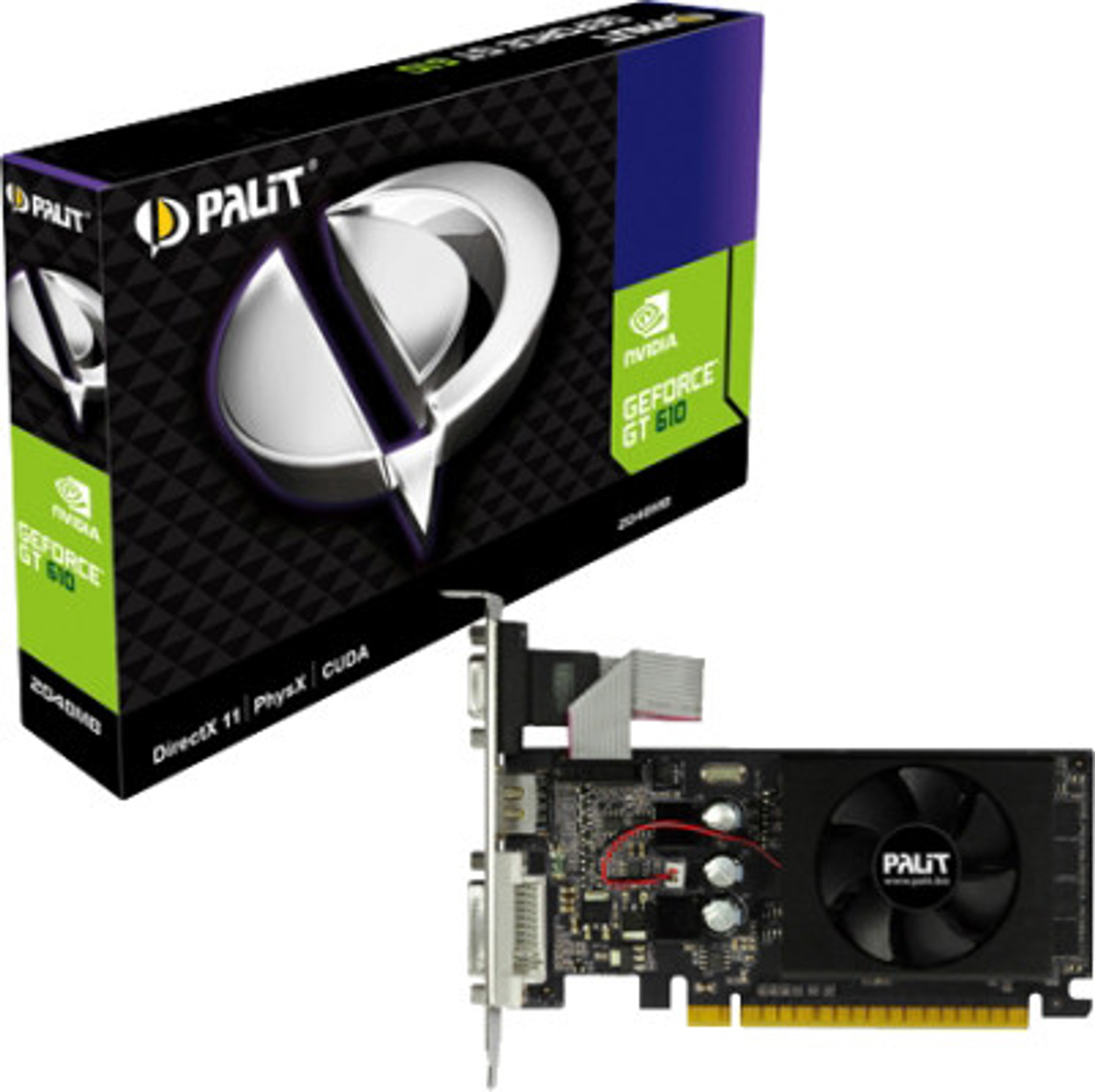 Palit NVIDIA GeForce GT 610 2 GB DDR3 Graphics Card - Palit : Flipkart.com