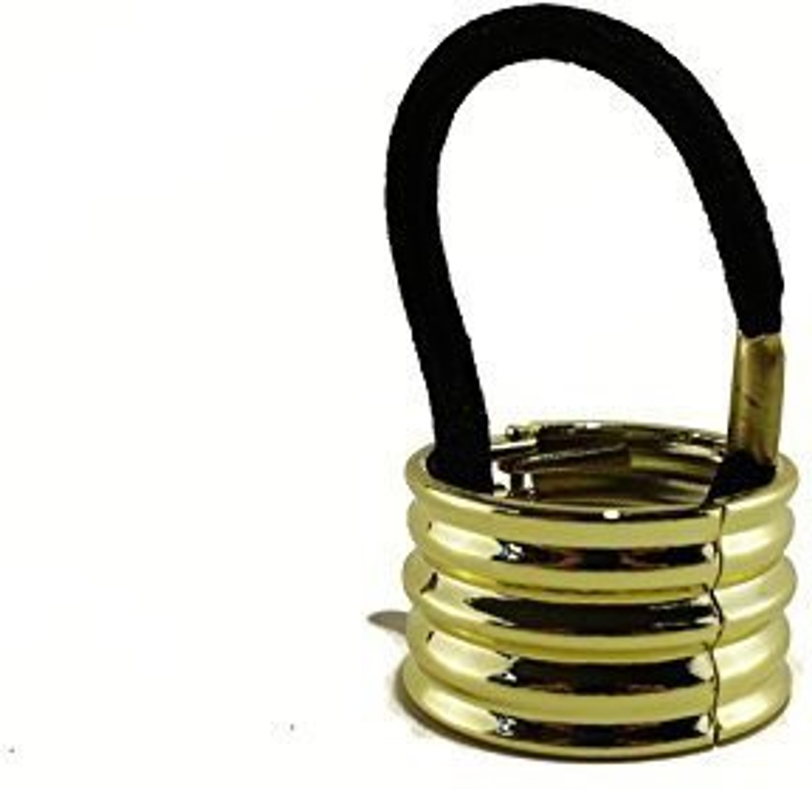 Nkisup Heavy Metal Ring Hair Elastics Bands Beauty Fancy Vintage