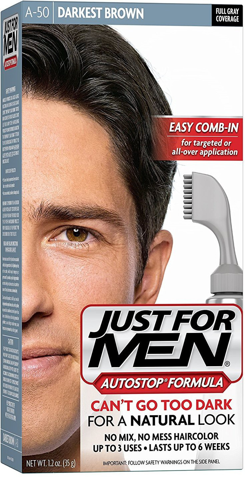 Just For Men Autostop Men S Darkest Brown Hair Color Price