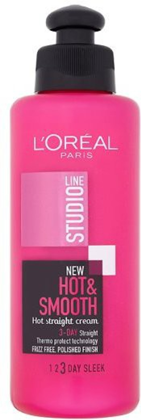 L Oreal Paris Studio Line Hot Sleek Heat Protecting Cream Hair
