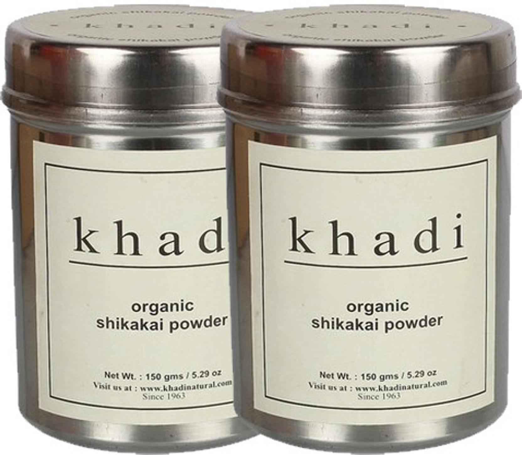 Khadi Natural Organic Shikakai Powder Twin Pack Price in India, Buy Khadi Natural Organic