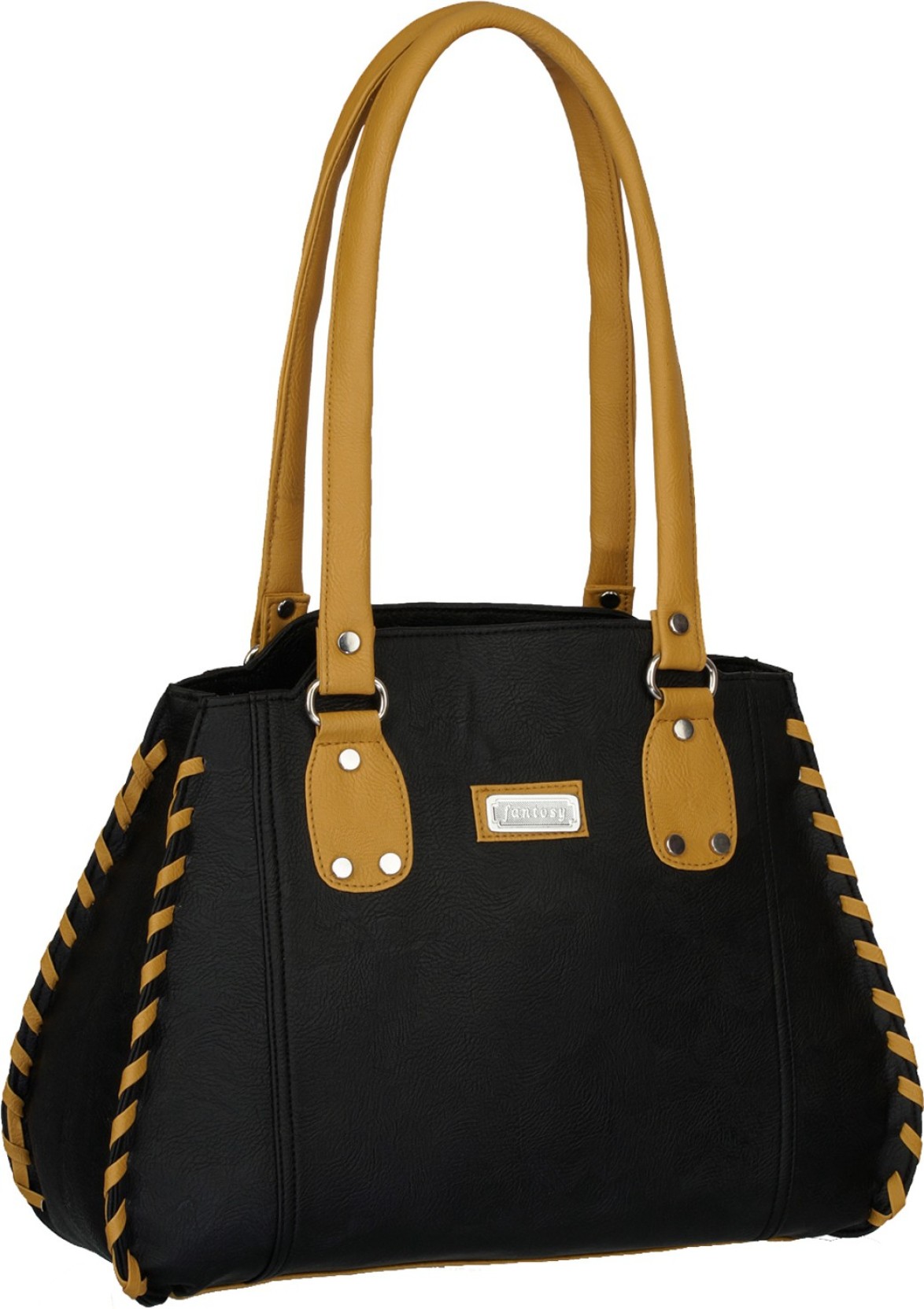 Buy Fantosy Hand-held Bag Black Online @ Best Price in India | www.bagssaleusa.com