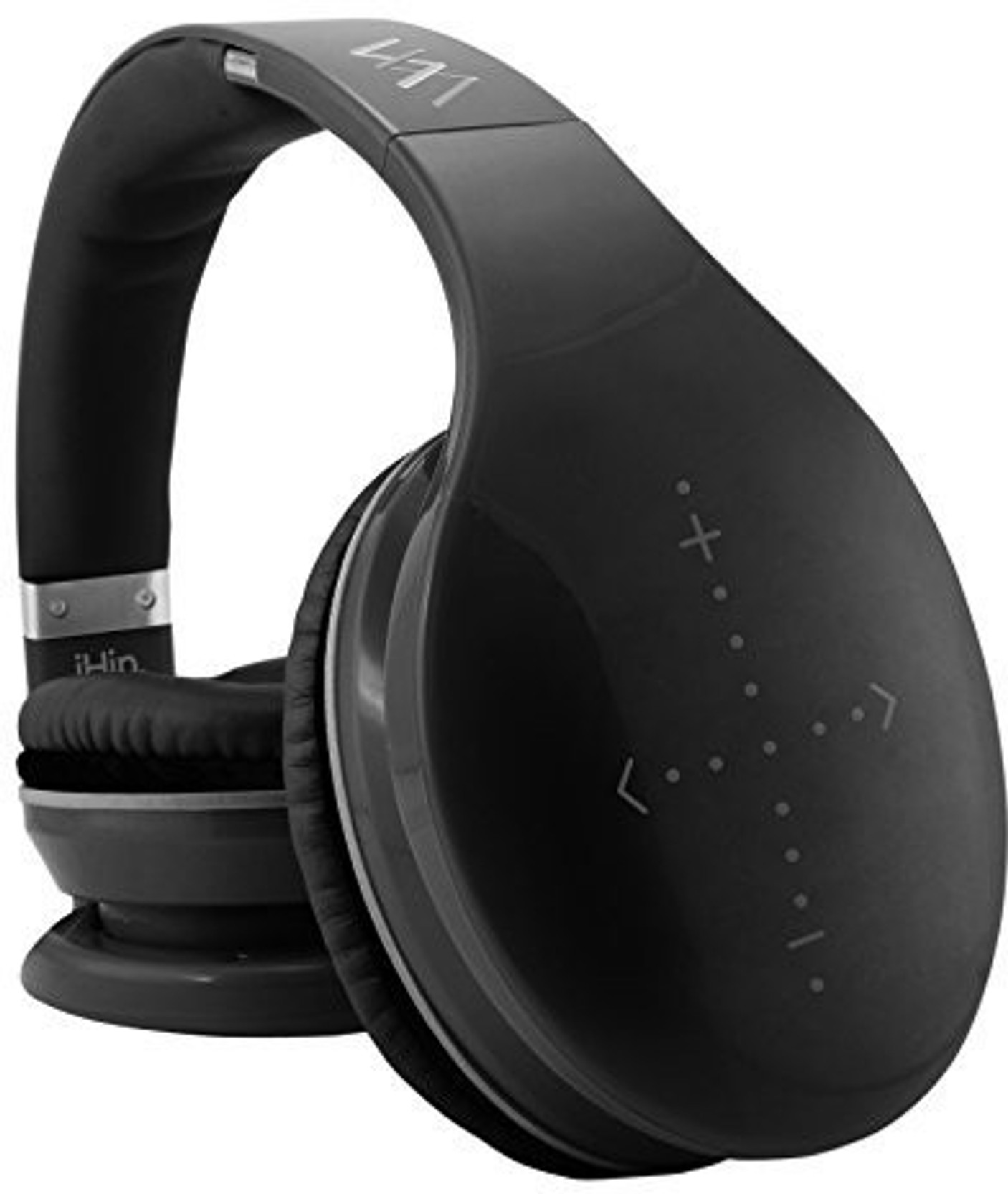 iHip Dn004832 Side Swipe Bluetooth Headphones, Black (Discontinued By  Manufacturer) Headphone (Black)