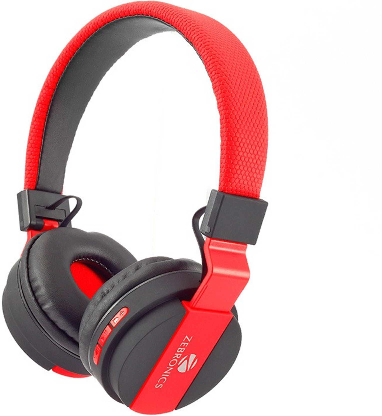 Zebronics Airone Red Stereo Wireless bluetooth Headphones Price in