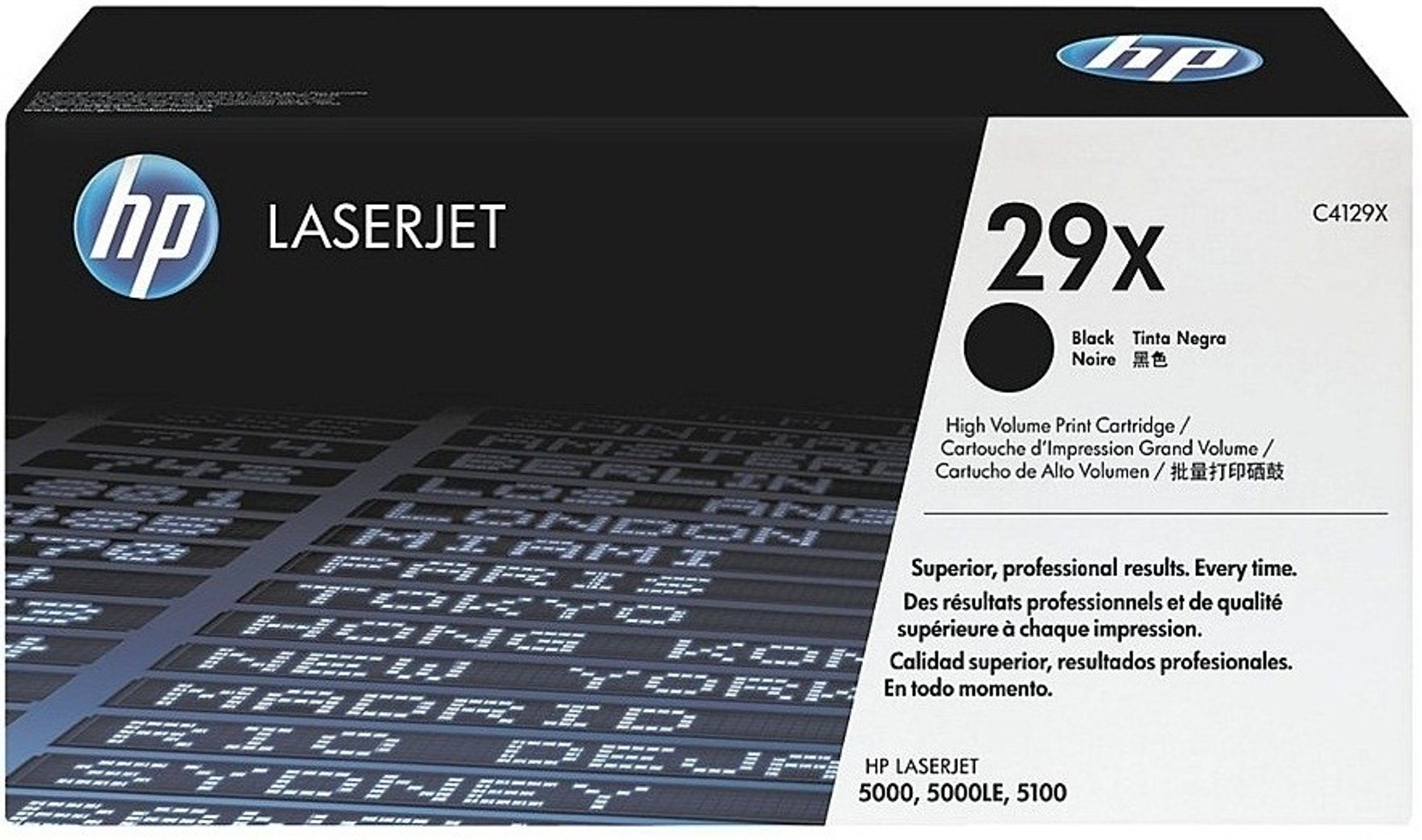 Hp 29x Black Laserjet Toner Cartridge Compare