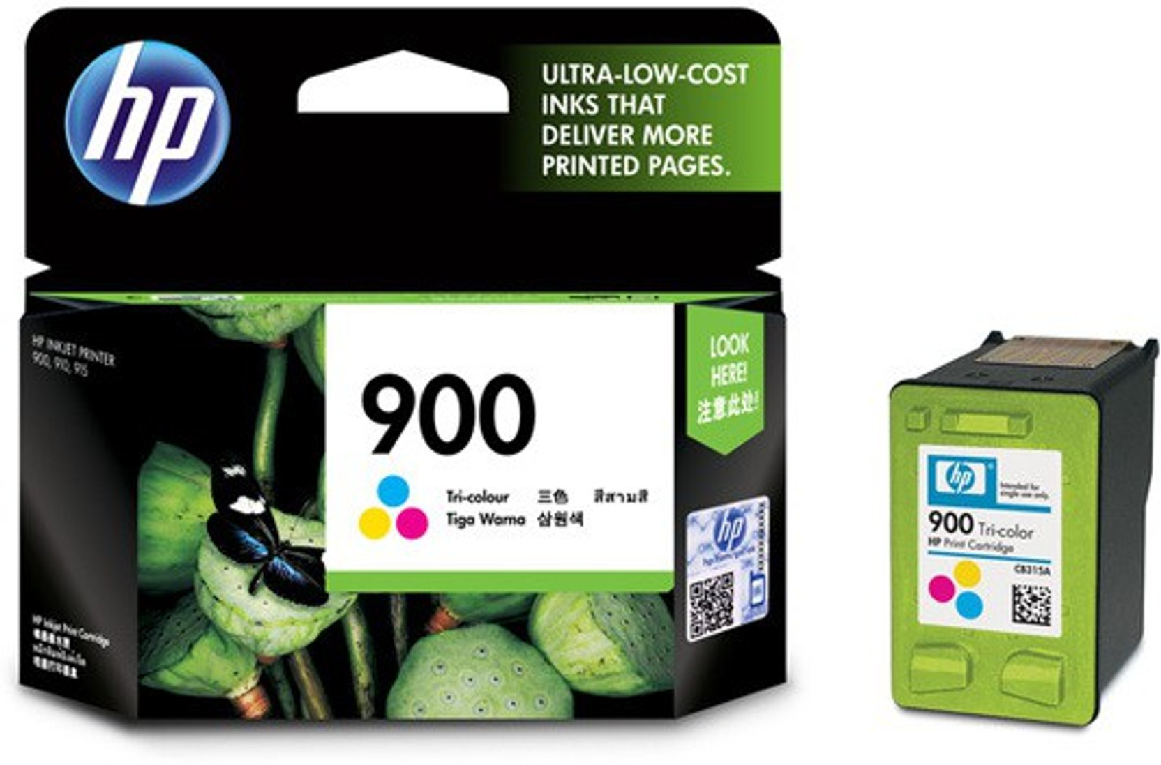 HP 900 Tricolor Ink Cartridge HP