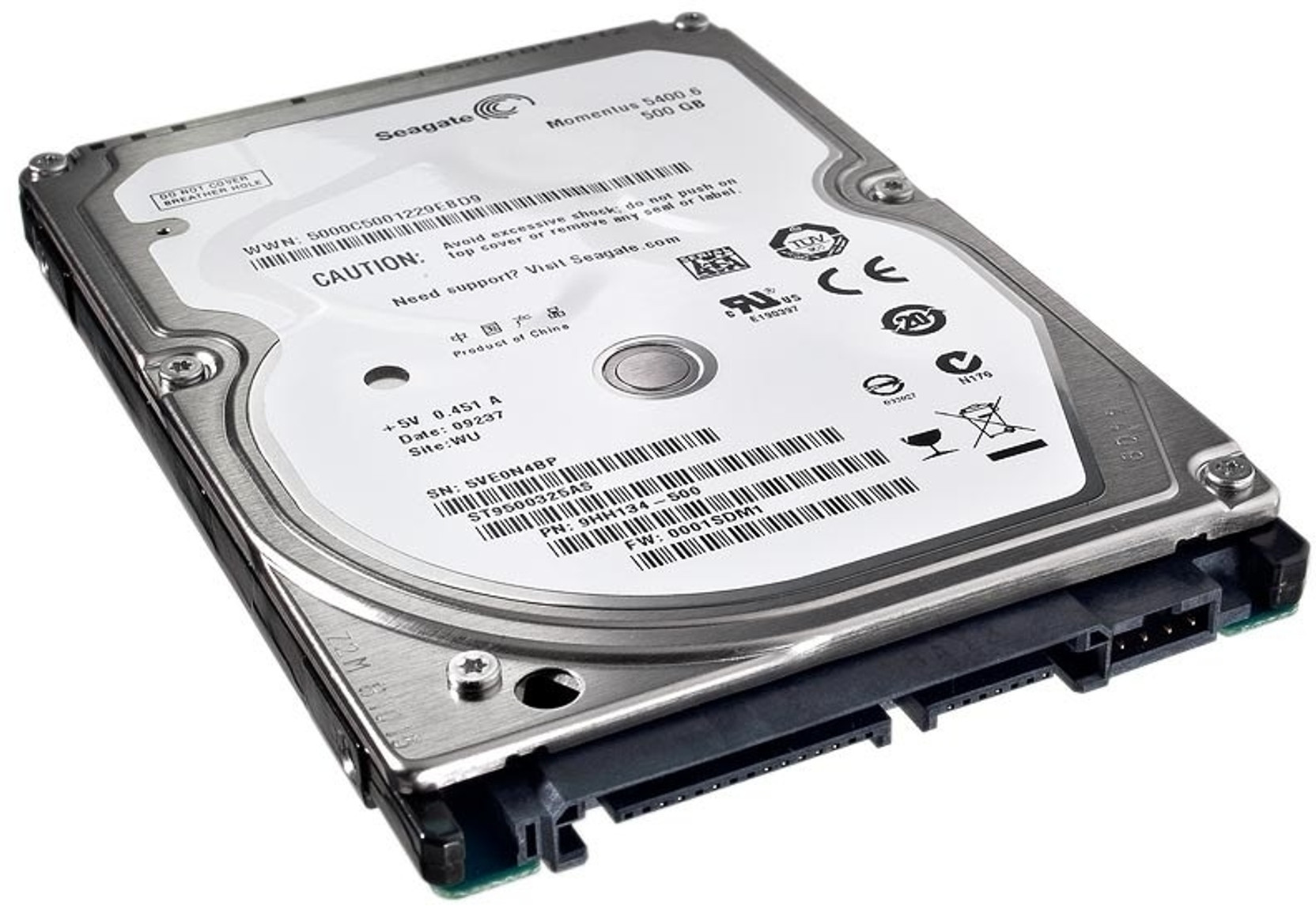 Seagate Momentus 500 GB Laptop Internal Hard Disk Drive (ST9500325AS ...