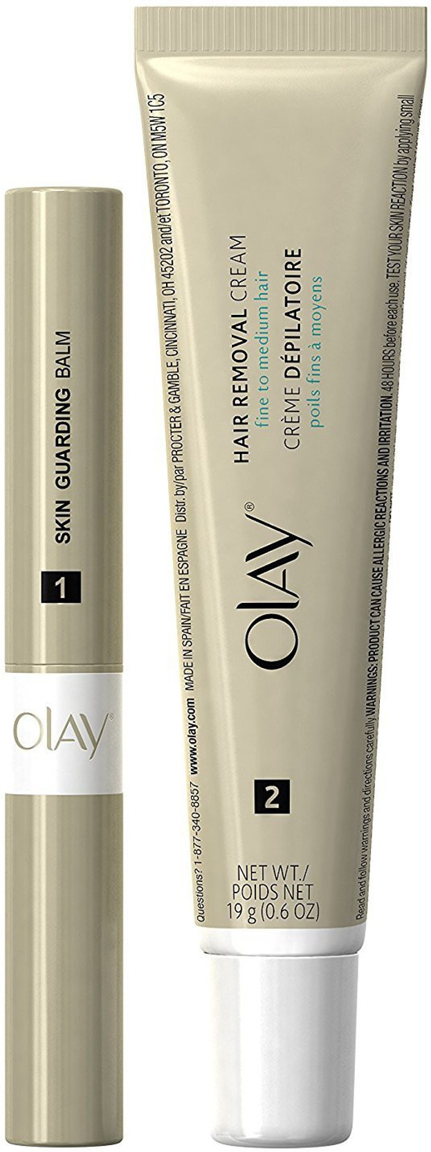 Olay Smooth Finish Facial Hair Removal Duo Fine To Medium Hair 1