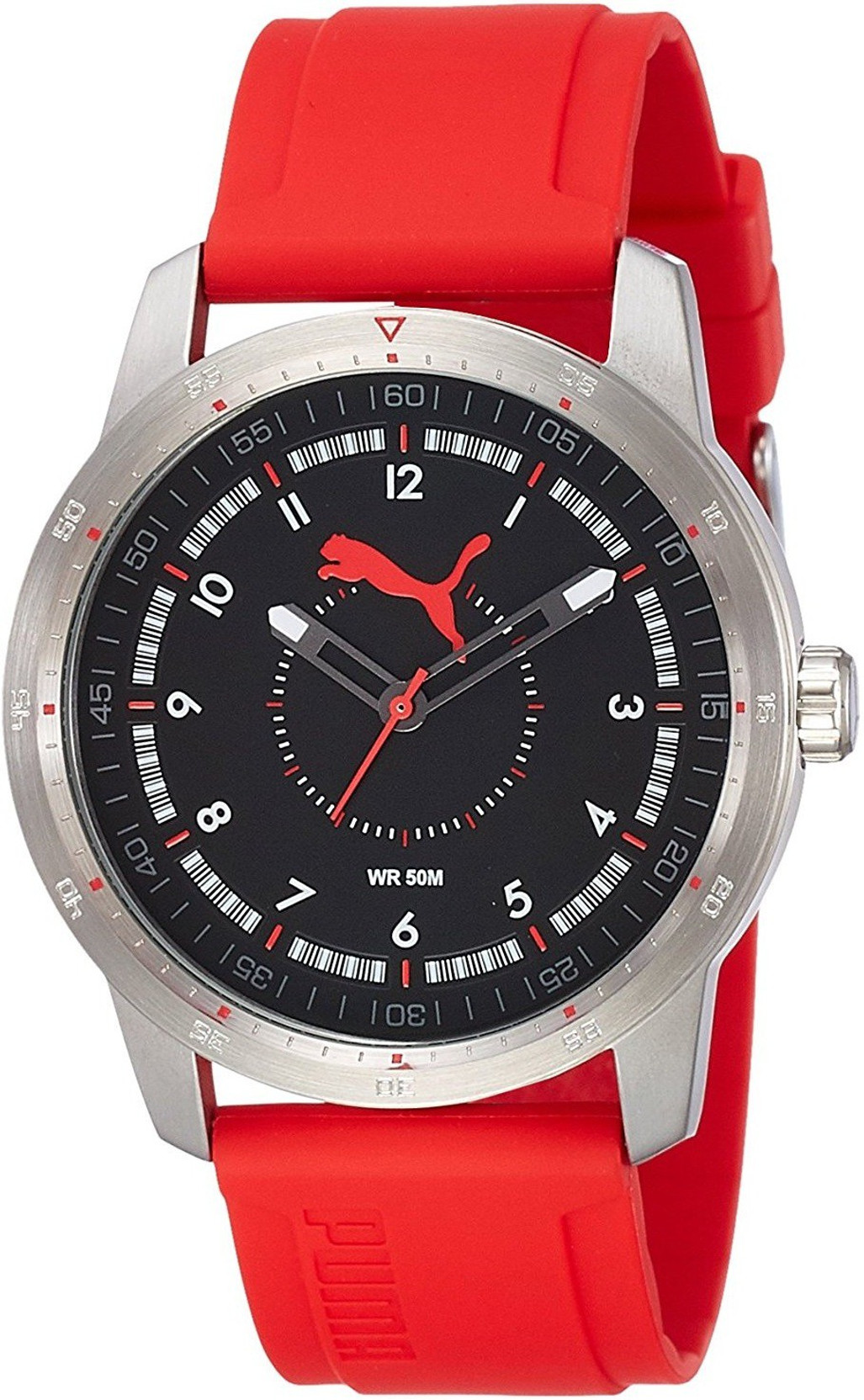 puma red watch