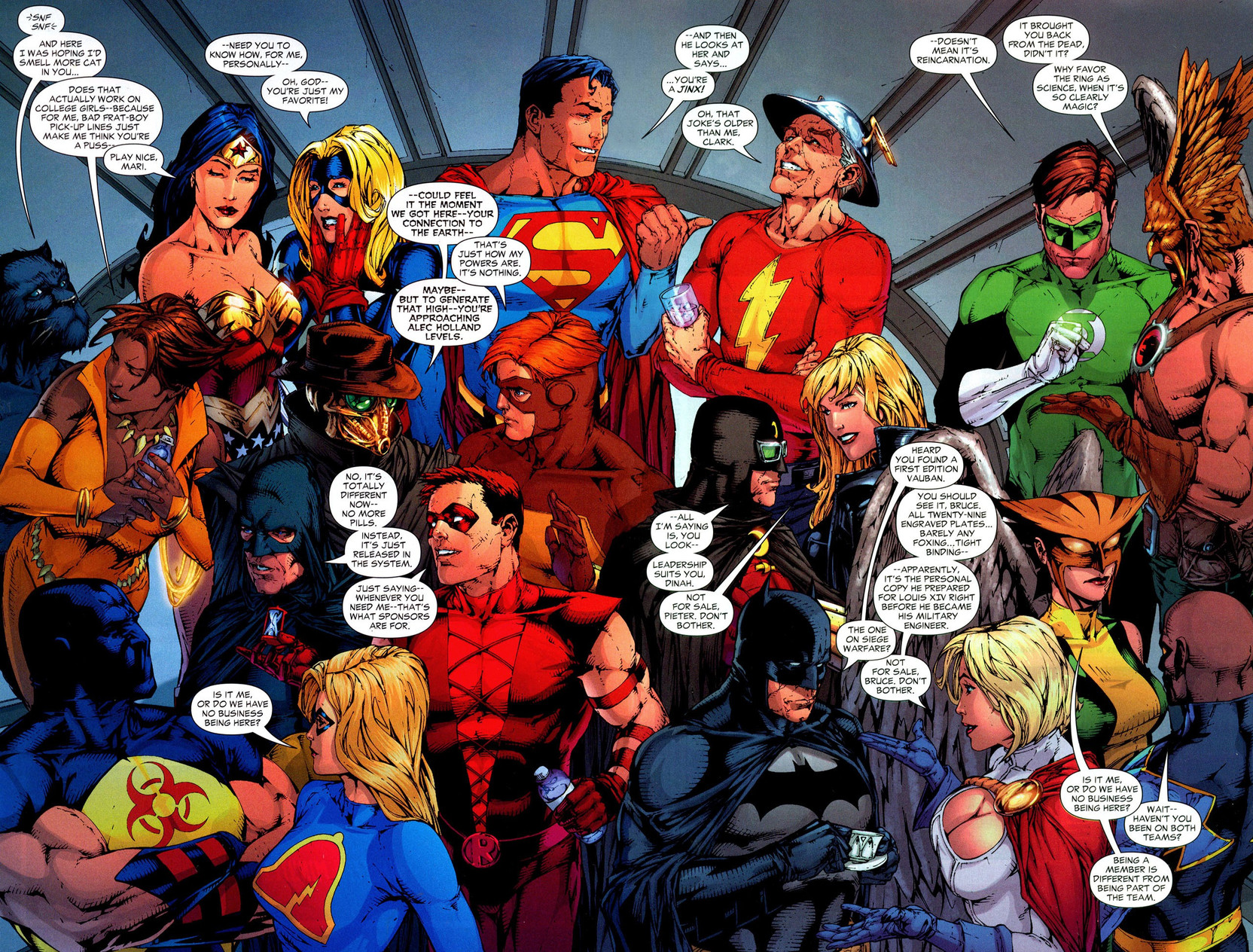 Dc Wonder Woman Superman Flash Green Lantern Hawkman Liberty