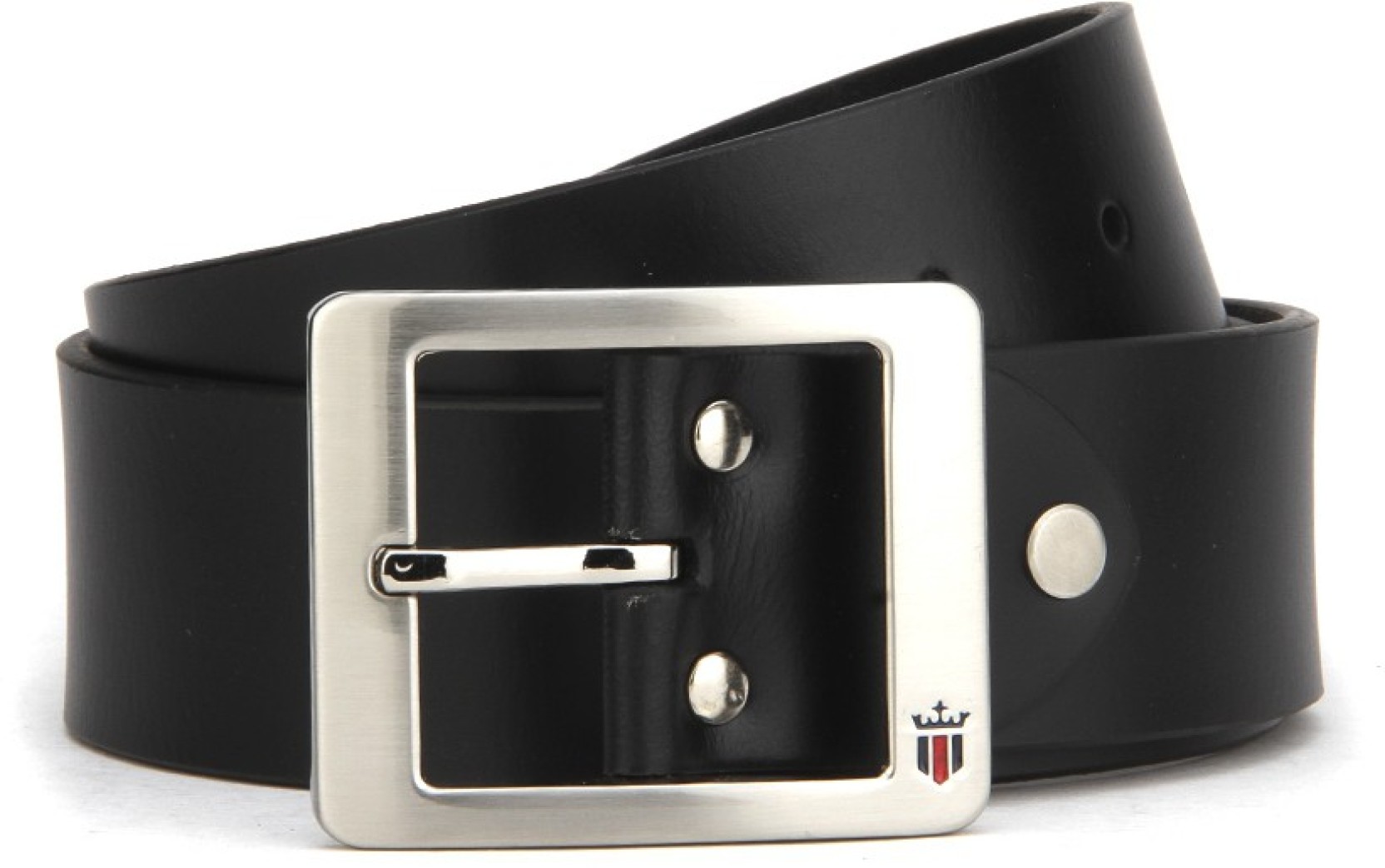 LP Louis Philippe Men Black Genuine Leather Belt BLACK - Price in India | www.strongerinc.org