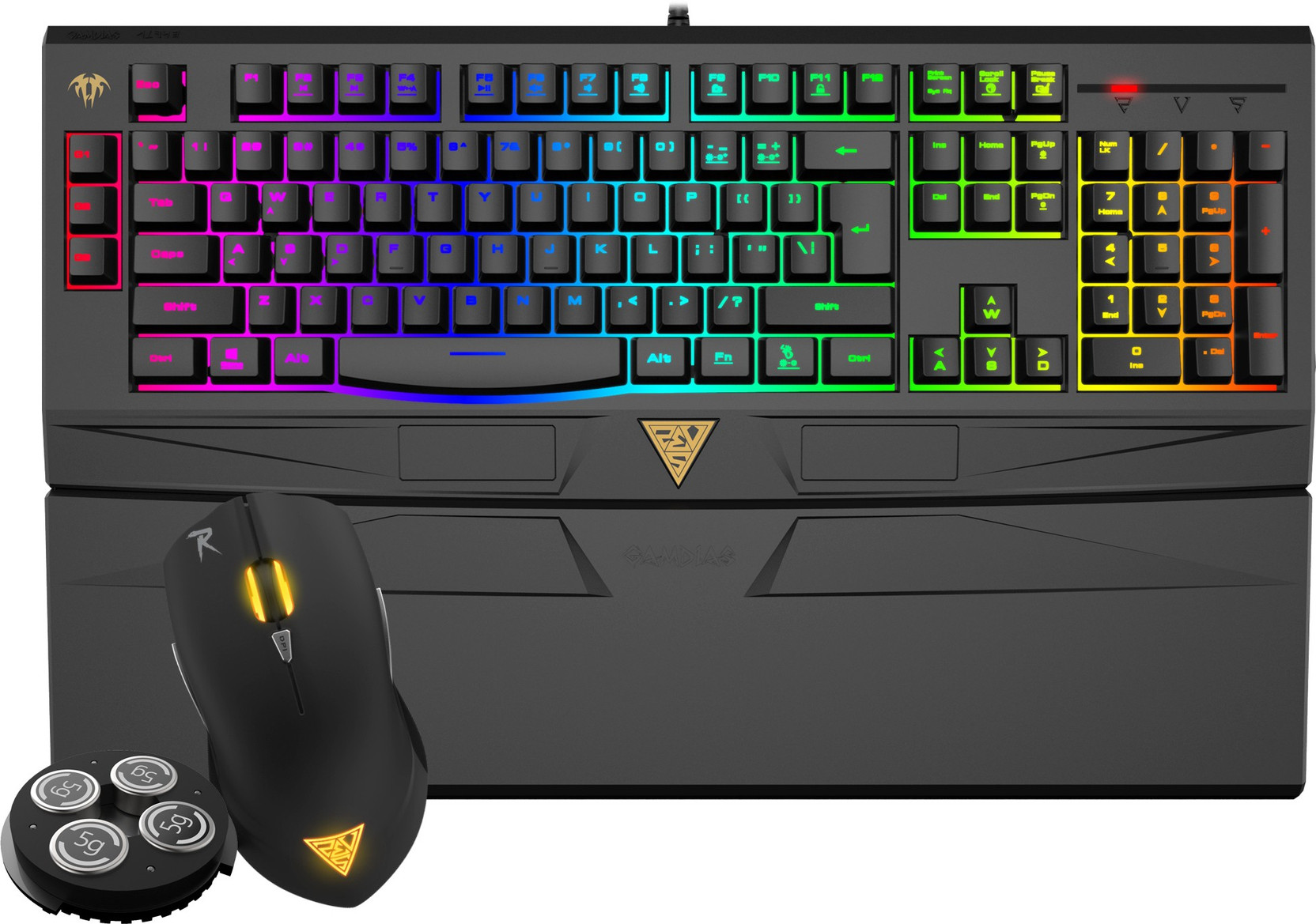 Gamdias Ares 7 Color - GKC6011 Gaming Wired USB Gaming Keyboard