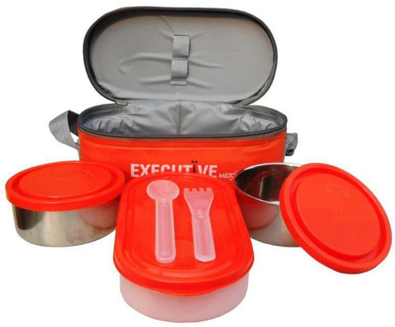 Flipkart.com | Milton Executive 3 Containers Lunch Box