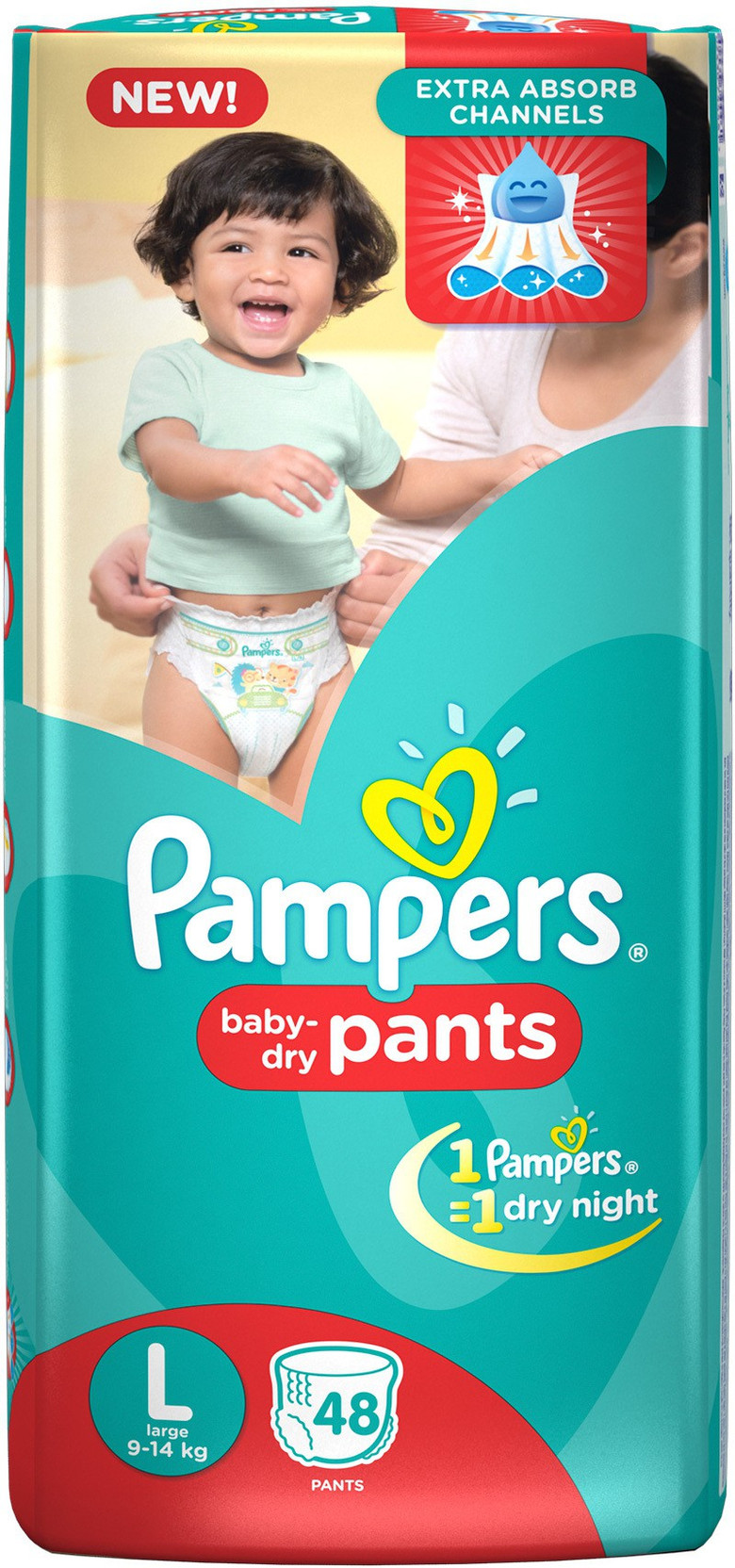 Pampers Pants L Buy 48 Pampers Cotton Inner Cover Pant Diapers for