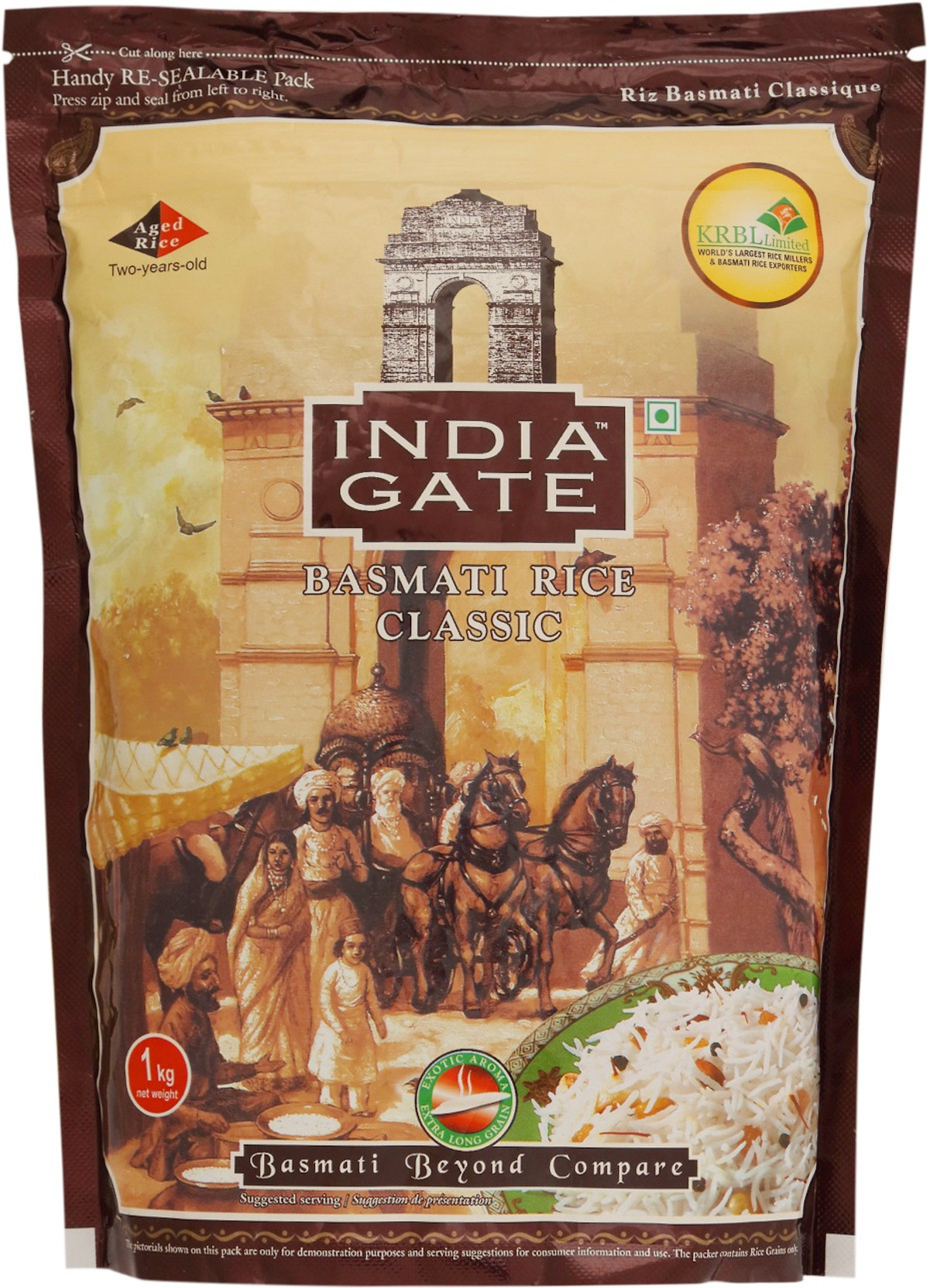 India Gate Classic Basmati Rice Price in India - Buy India ...