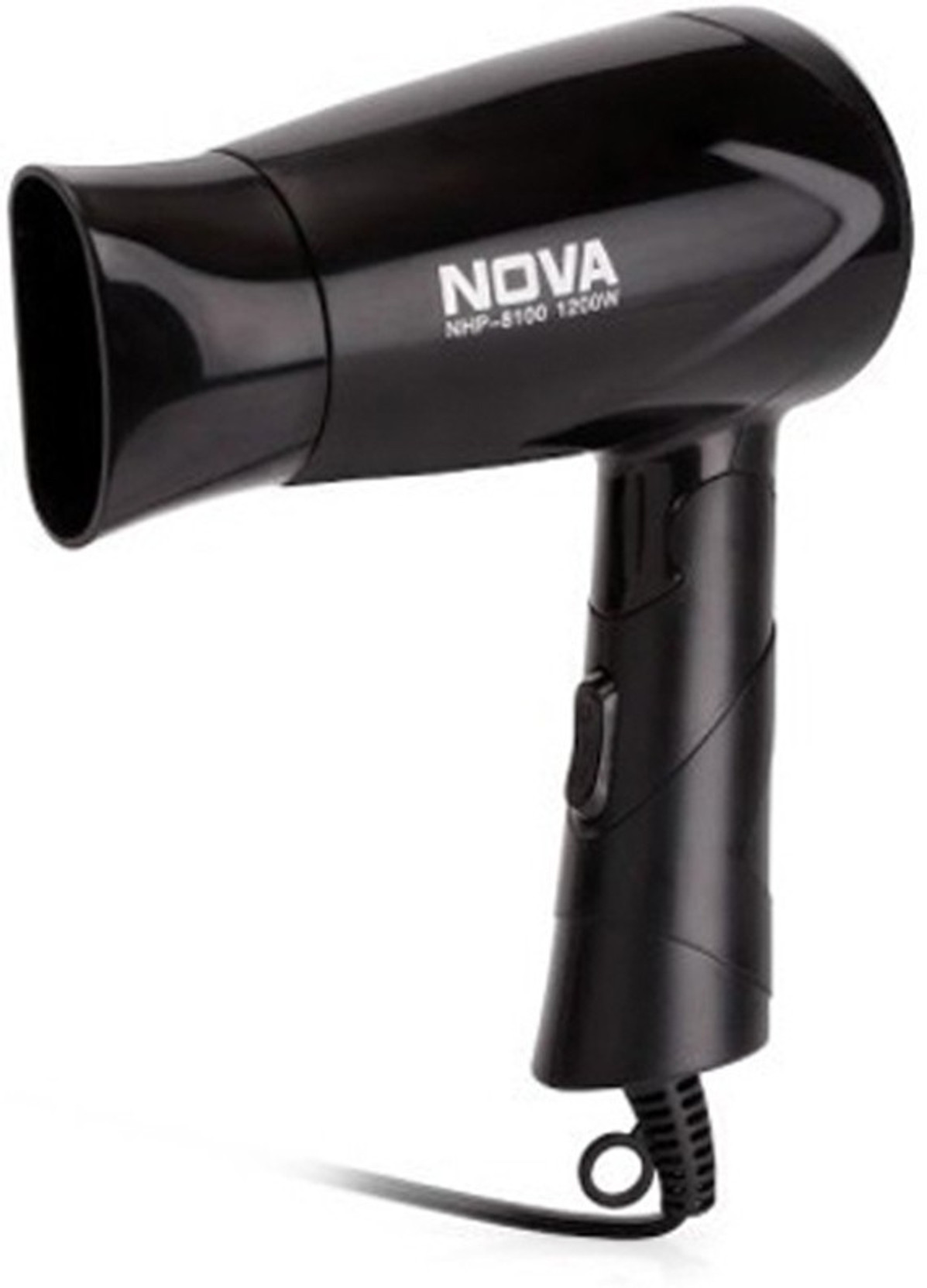 Nova Silky Shine 1200 W Hot And Cold Foldable NHP 8100 Hair Dryer