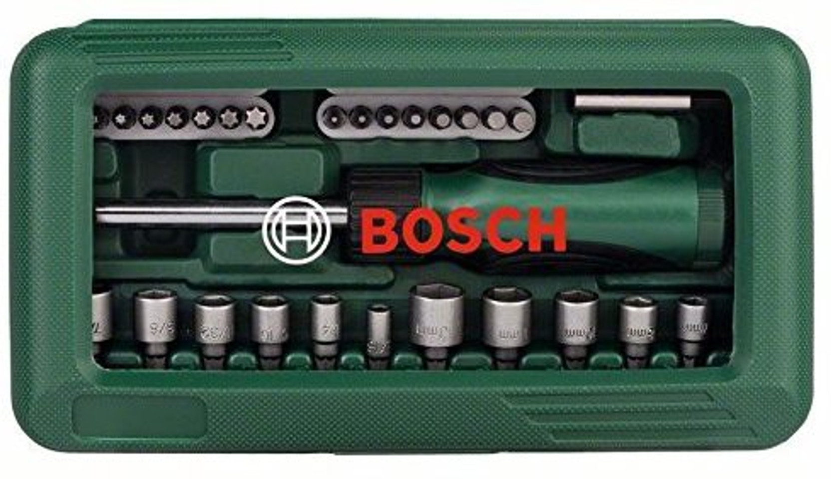 Bosch 46 Piece Screwdriver Set (Black and Silver) Price in India Buy
