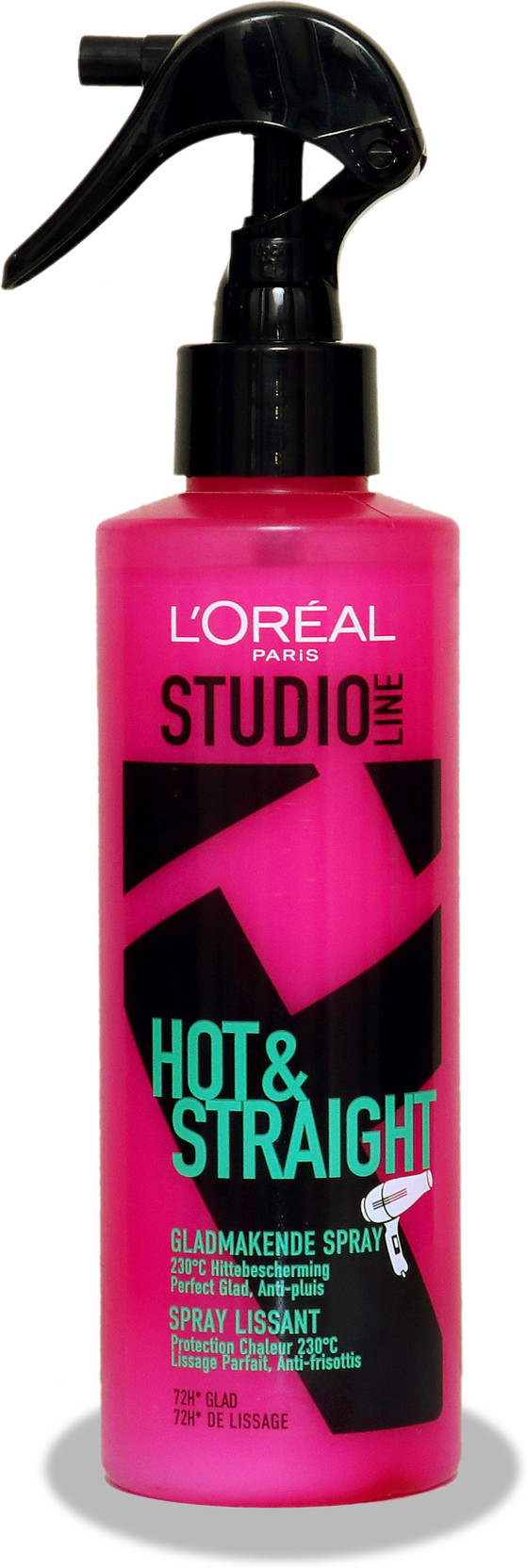 L Oreal Paris Hot And Straight New Heat Protection Spray Hair