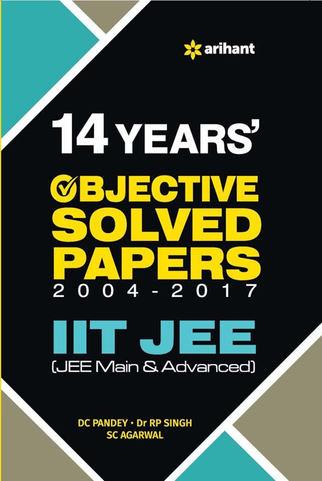 IIT JEE 14 Years Objective Solved Papers 2004 - 2017. ADD TO CART