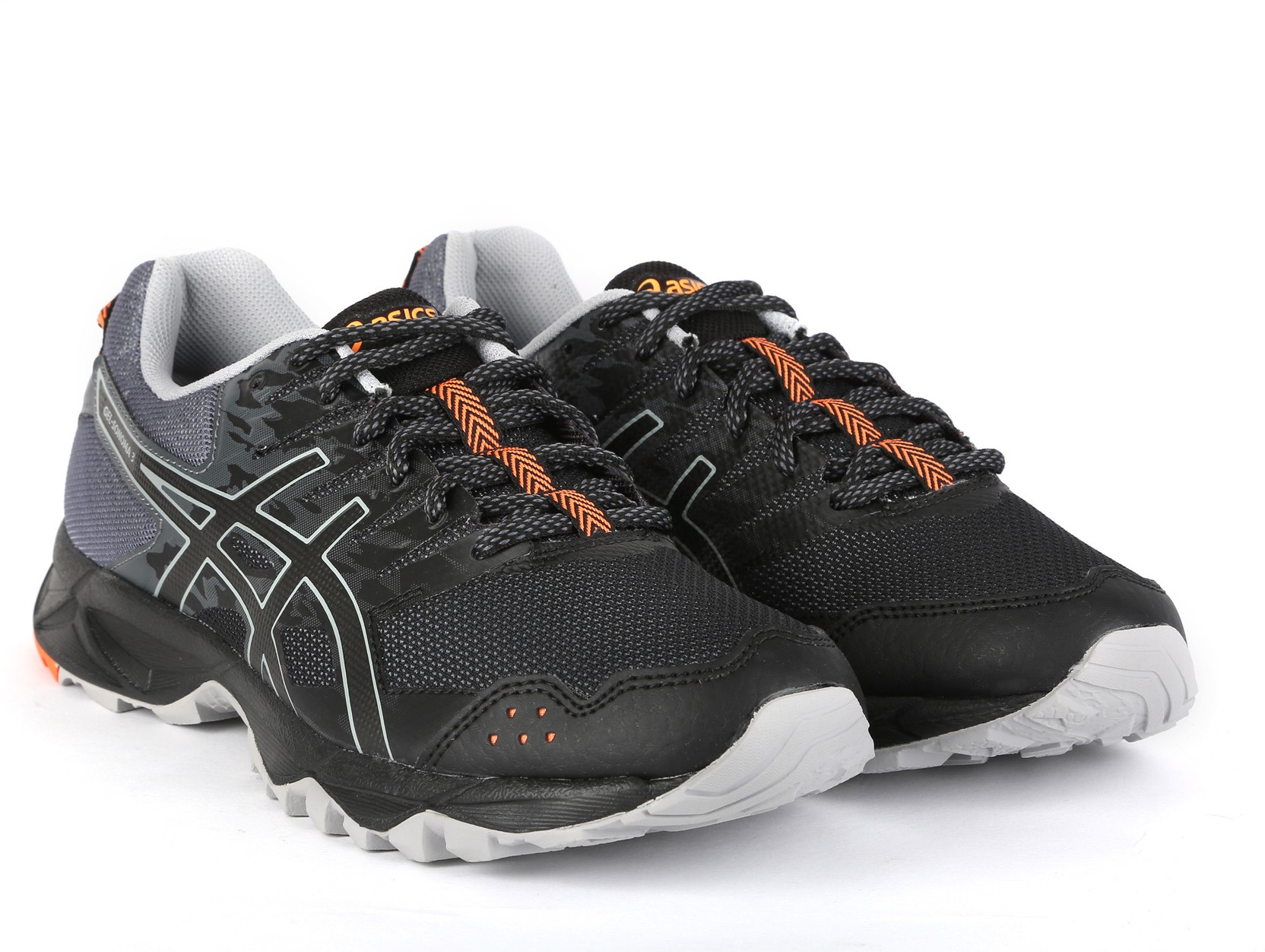 Asics GEL-SONOMA 3 Running Shoes - Buy BLACK Color Asics GEL-SONOMA 3 ...