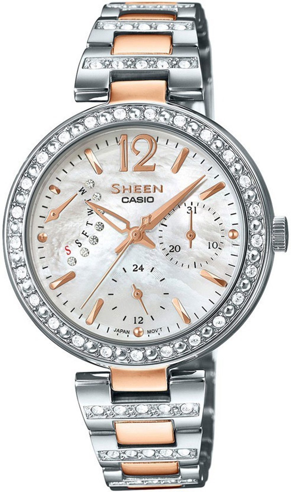 casio sheen watch strap