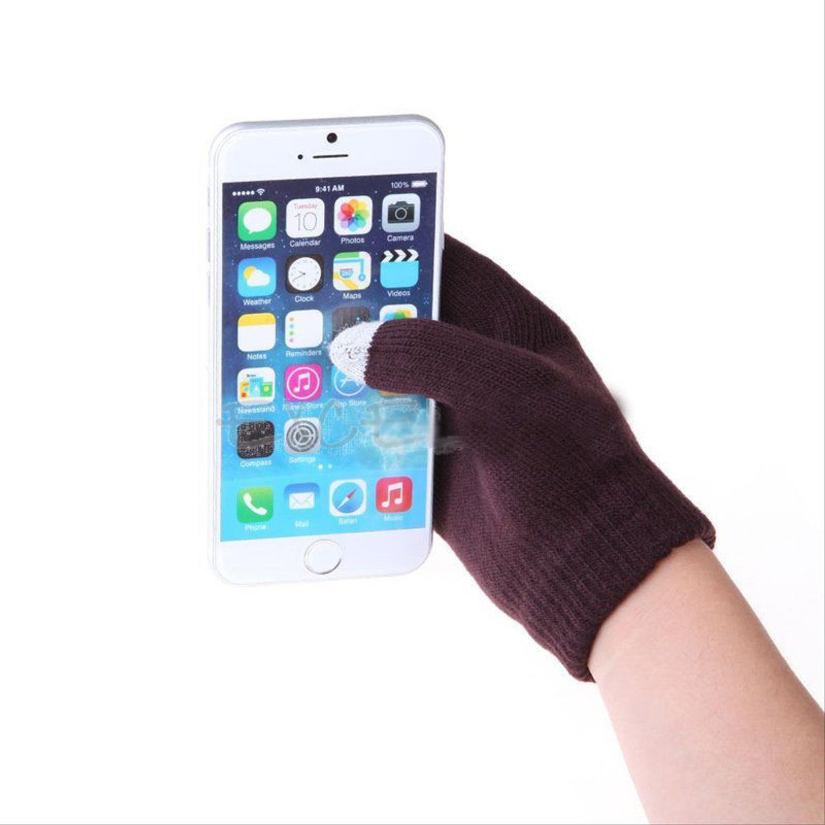 Magic Winter Touch Screen Stretch Knitted Gloves Style Cozy Pair phones and ipods Hand Warming Comfortable Gloves