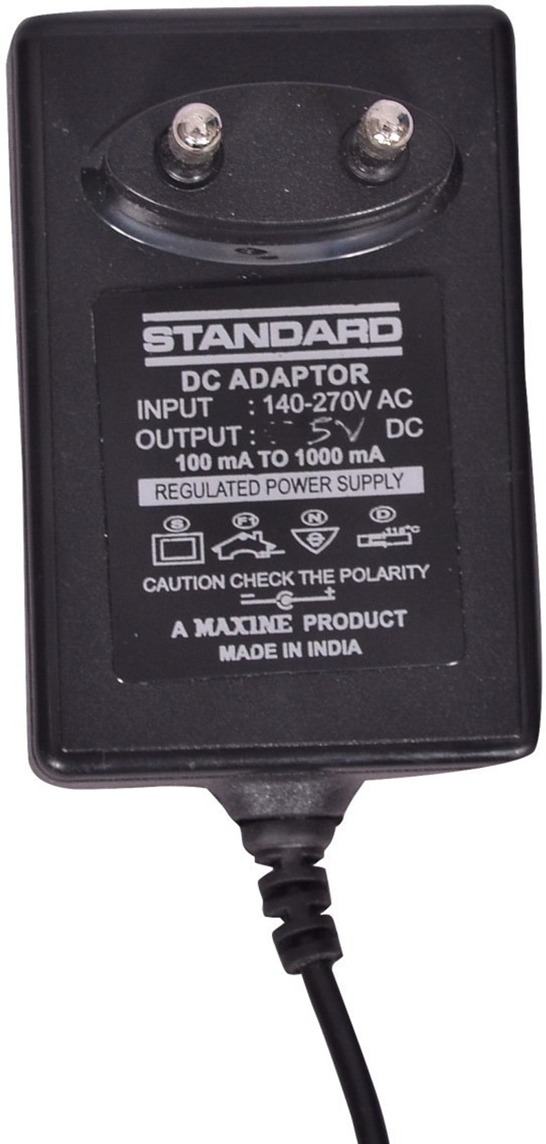 mains power adaptor 5v dc 1 amp max mains power adaptor 5v dc 1 amp max